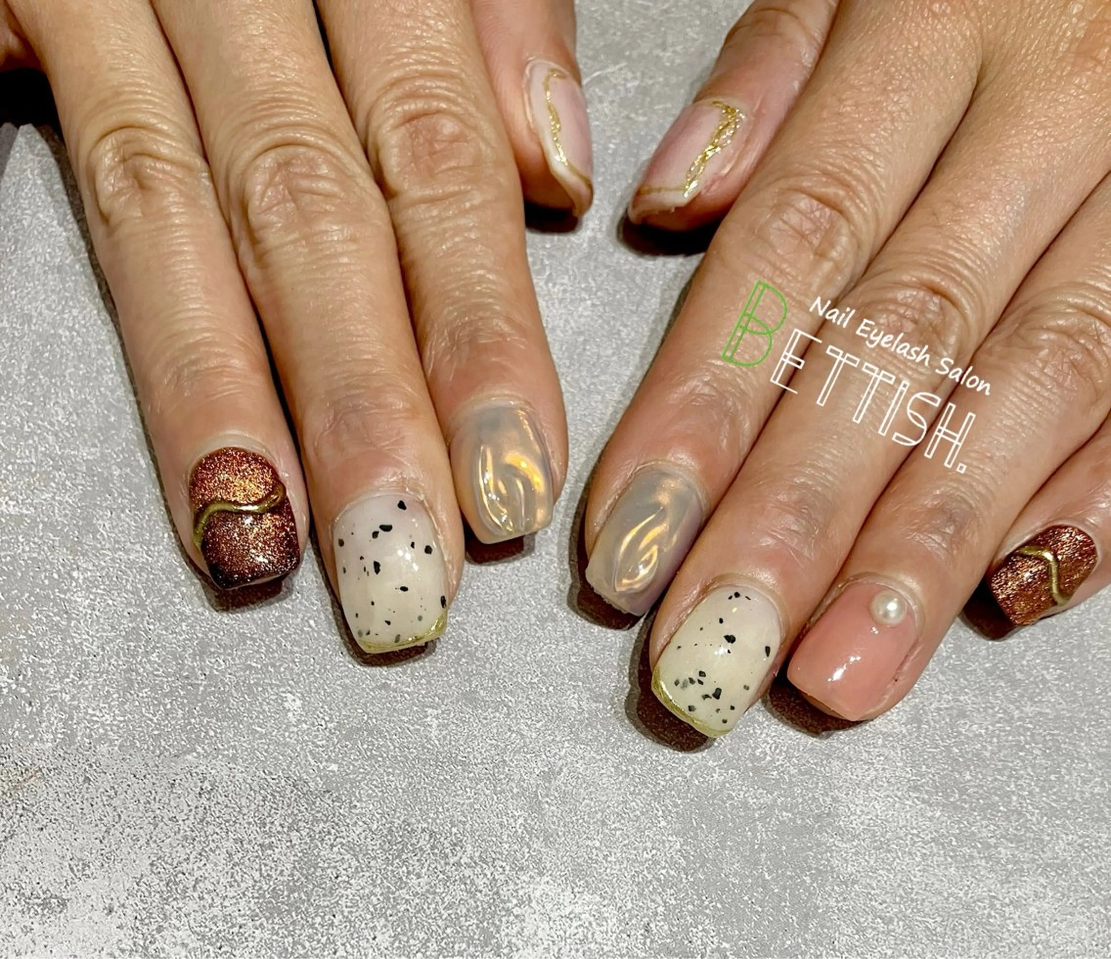 ネイル ニュアンスネイル ハンドネイル BETTISH. KUMIKO☺︎︎のネイルデザイン
