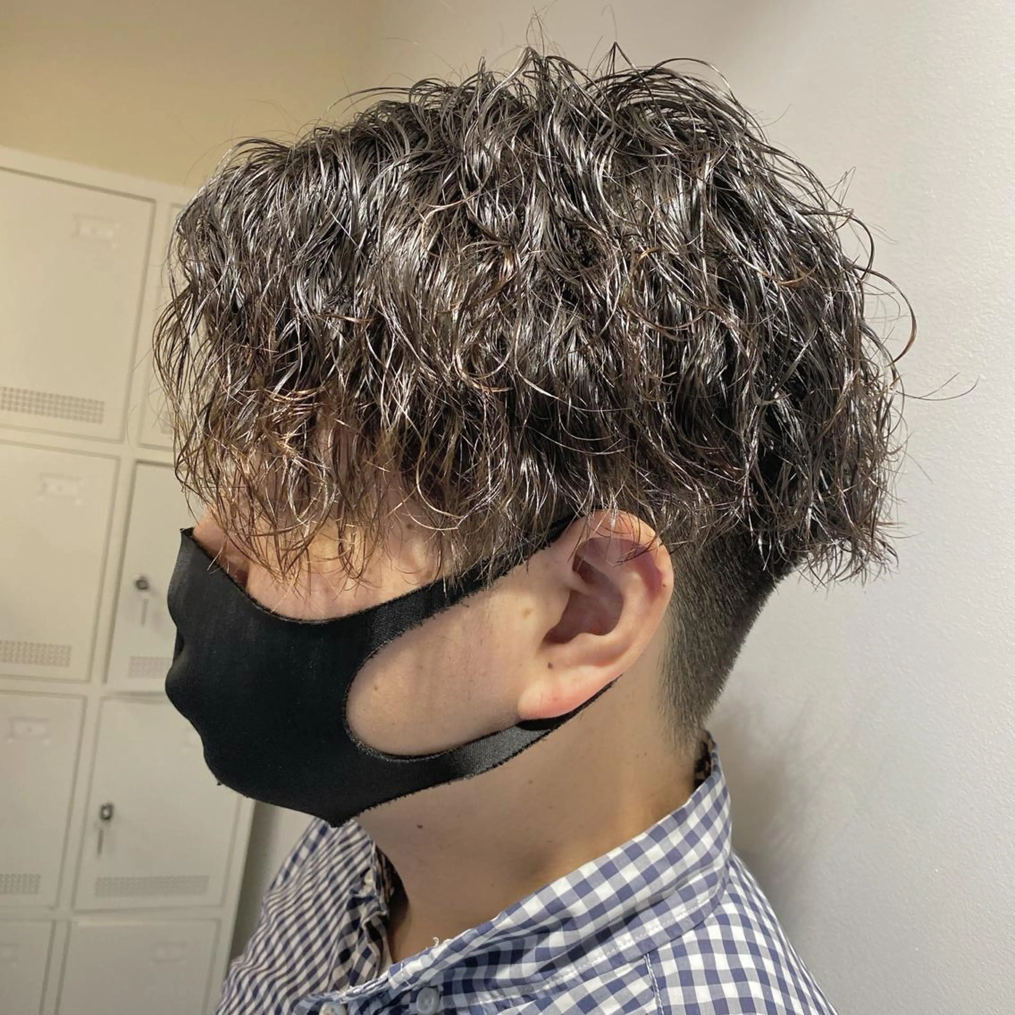 パーマ メンズ メンズパーマ ツイストスパイラルパーマ スパイラルパーマ カット パーマ トリートメント TELA HAIR 岩槻　高梨のヘアスタイル