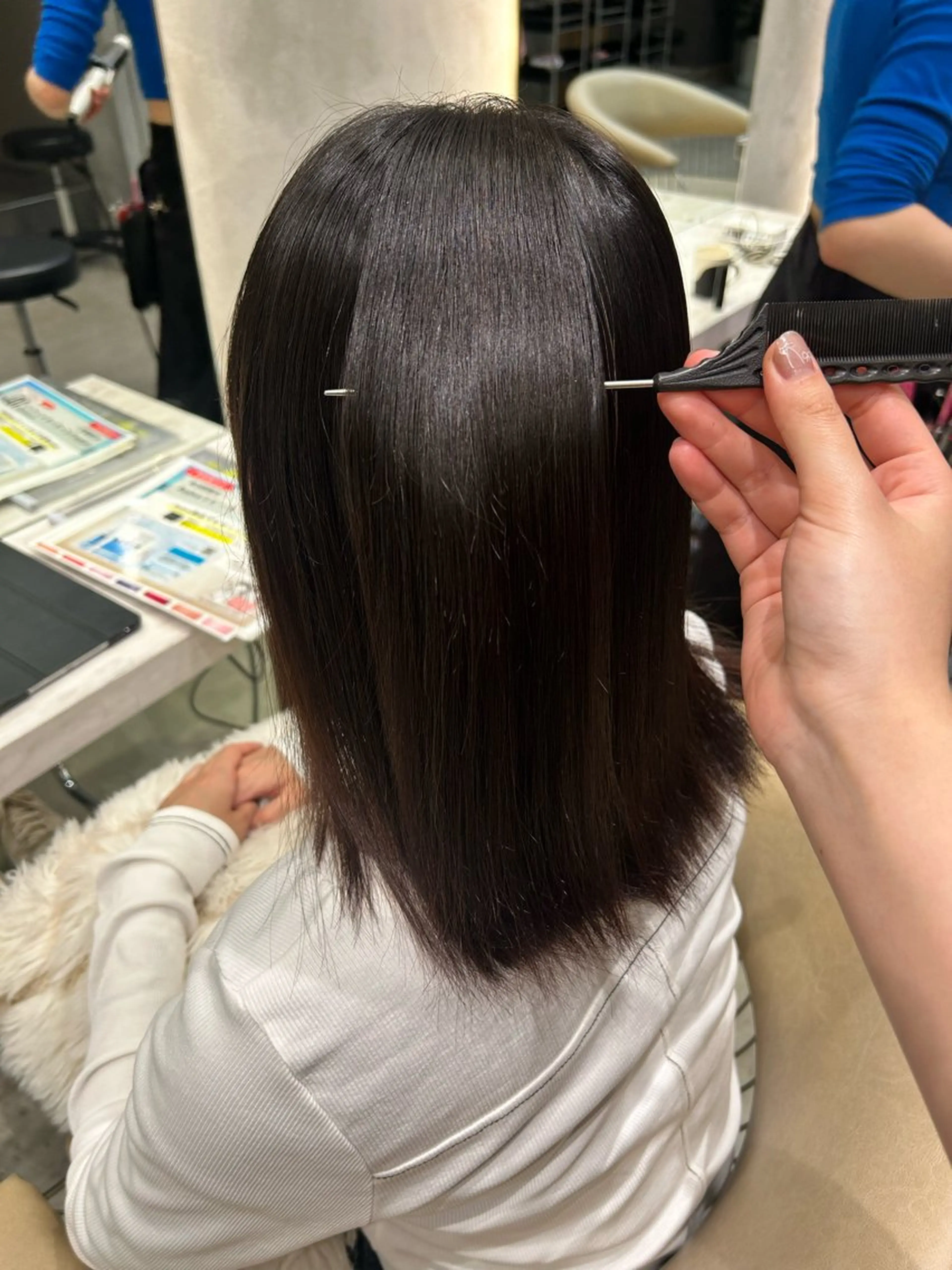 ミディアム Lond   ideal 新潟万代所属・🩵【Lond】 みなみ🩵のヘアスタイル