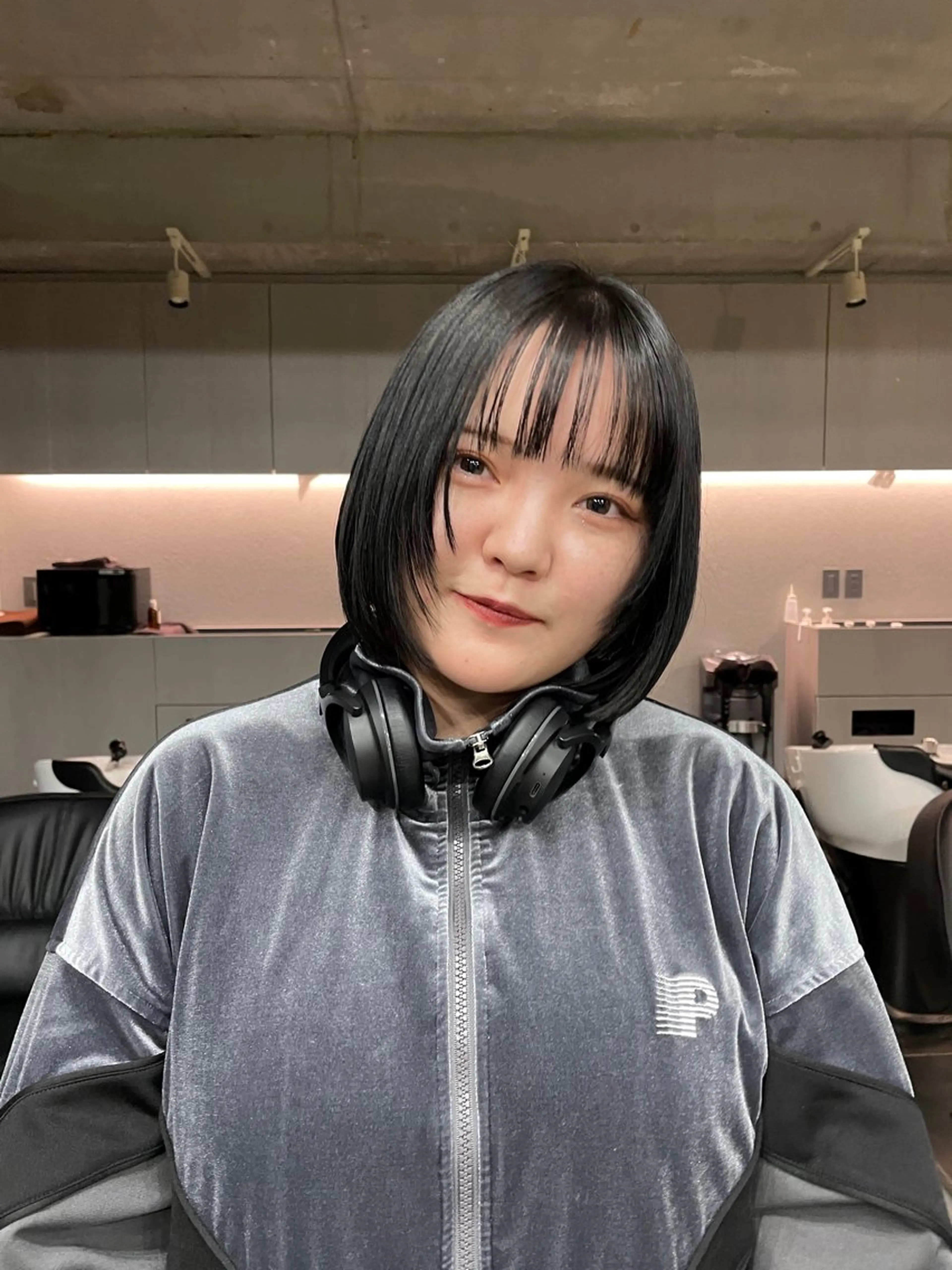 ミディアム カラー カット ヘアカラー トリートメント 表参道🌿赤み消し カラー/チナツのヘアスタイル