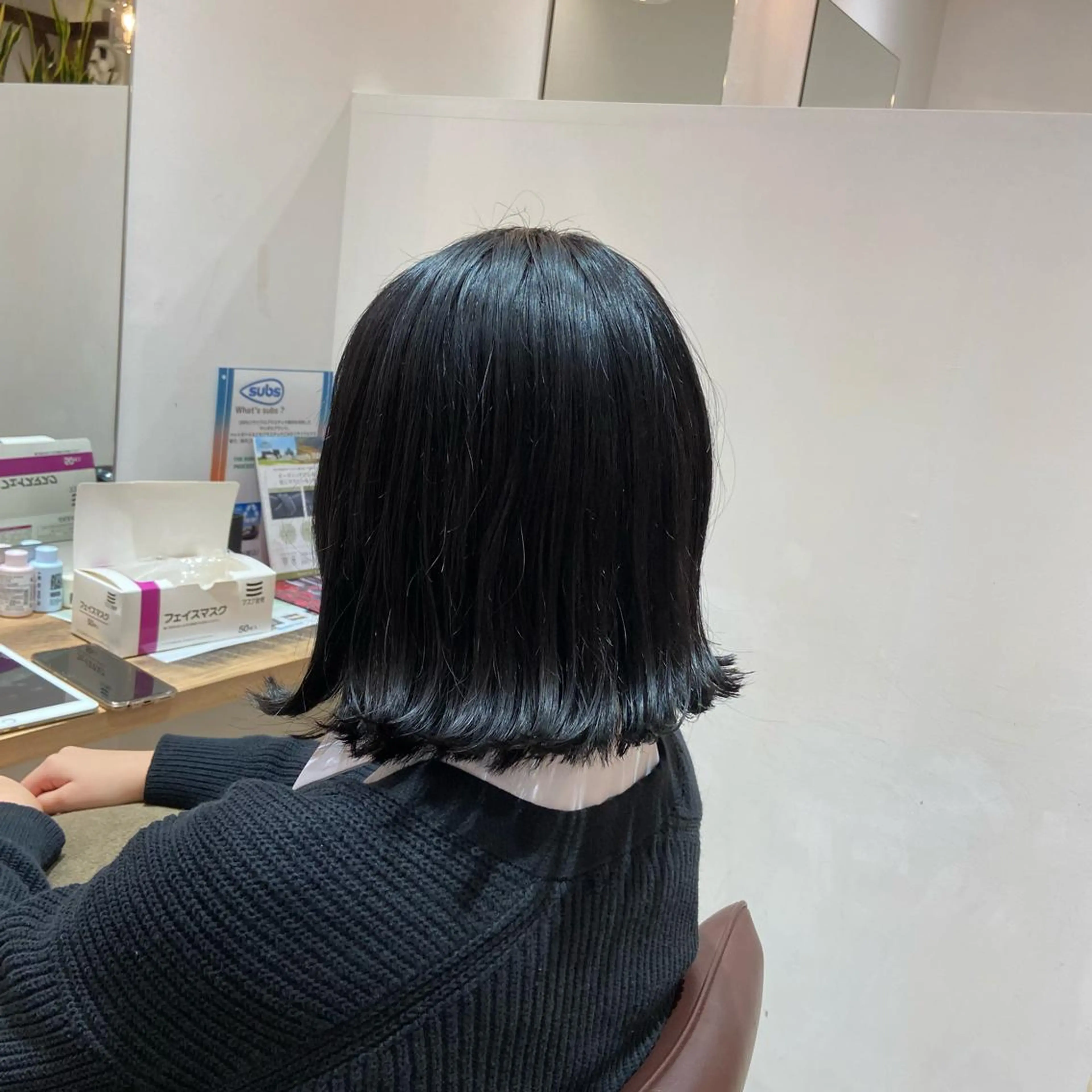 ミディアム カラー あらい ゆうじろうのヘアスタイル