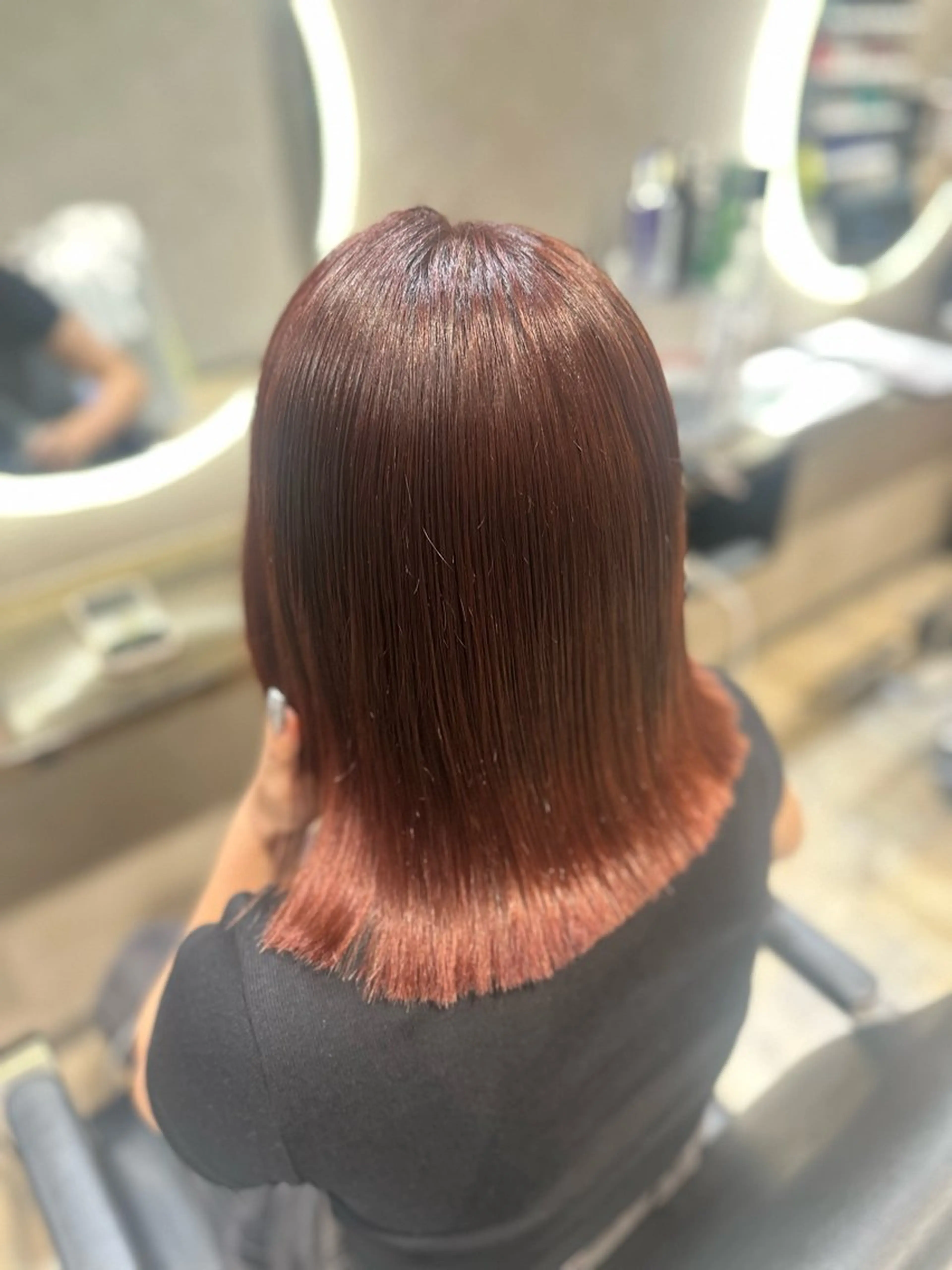 カラー カット ヘアカラー トリートメント  ︎︎ 🍒アイハラサナ🍒のヘアスタイル