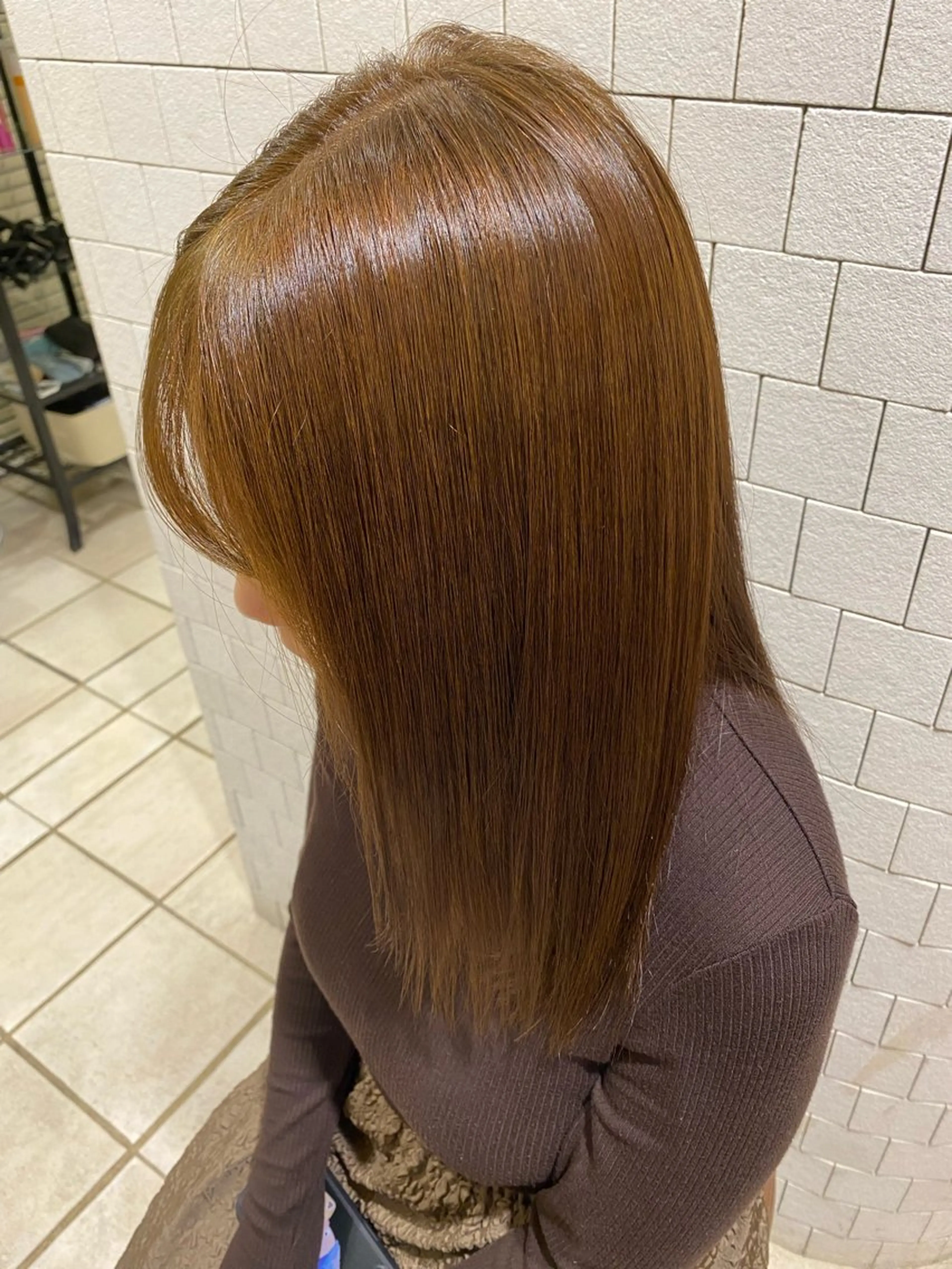 ロング カラー 伊藤 樹生のヘアスタイル
