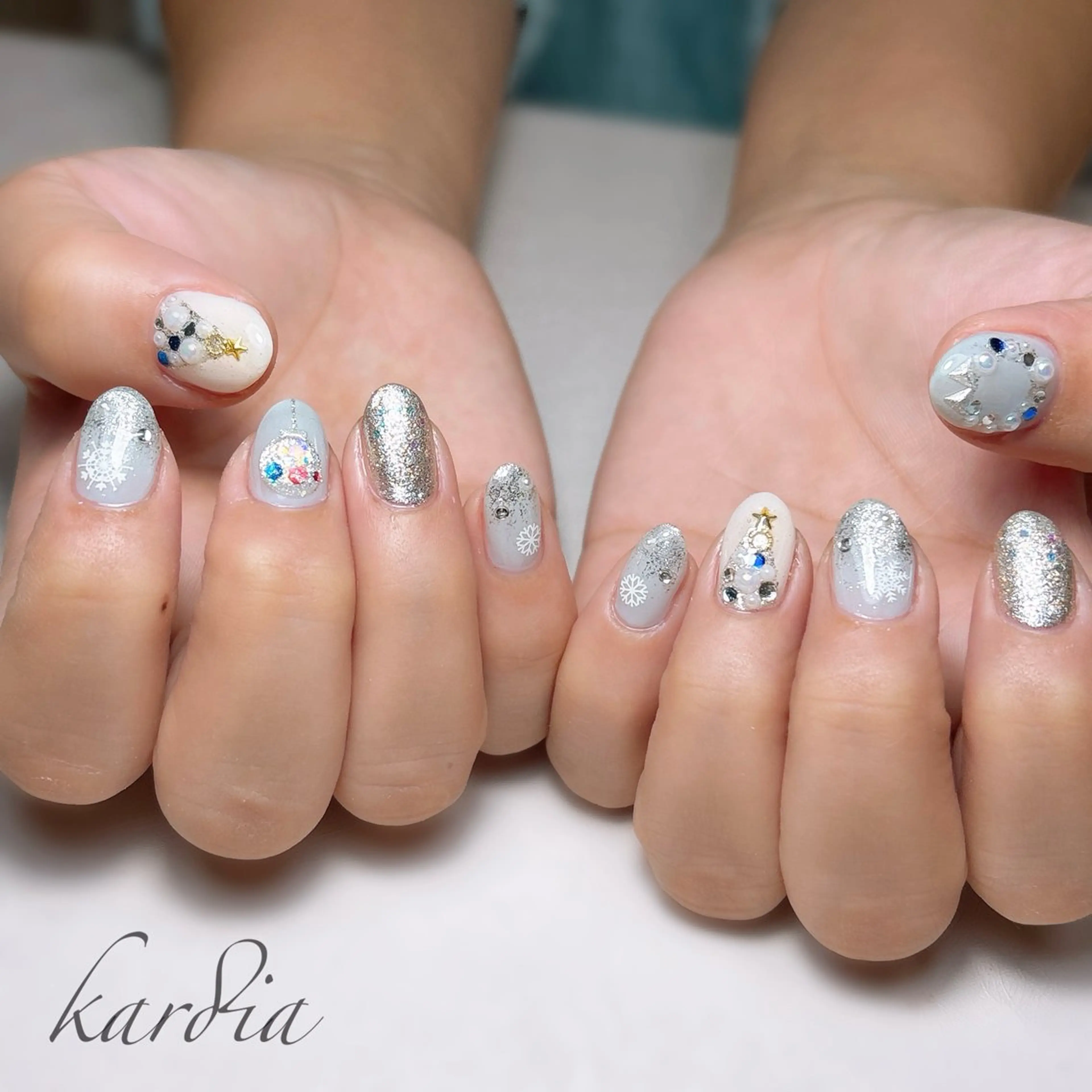 ネイル καρδιά -ｶﾙﾃﾞｨｱ-のネイルデザイン