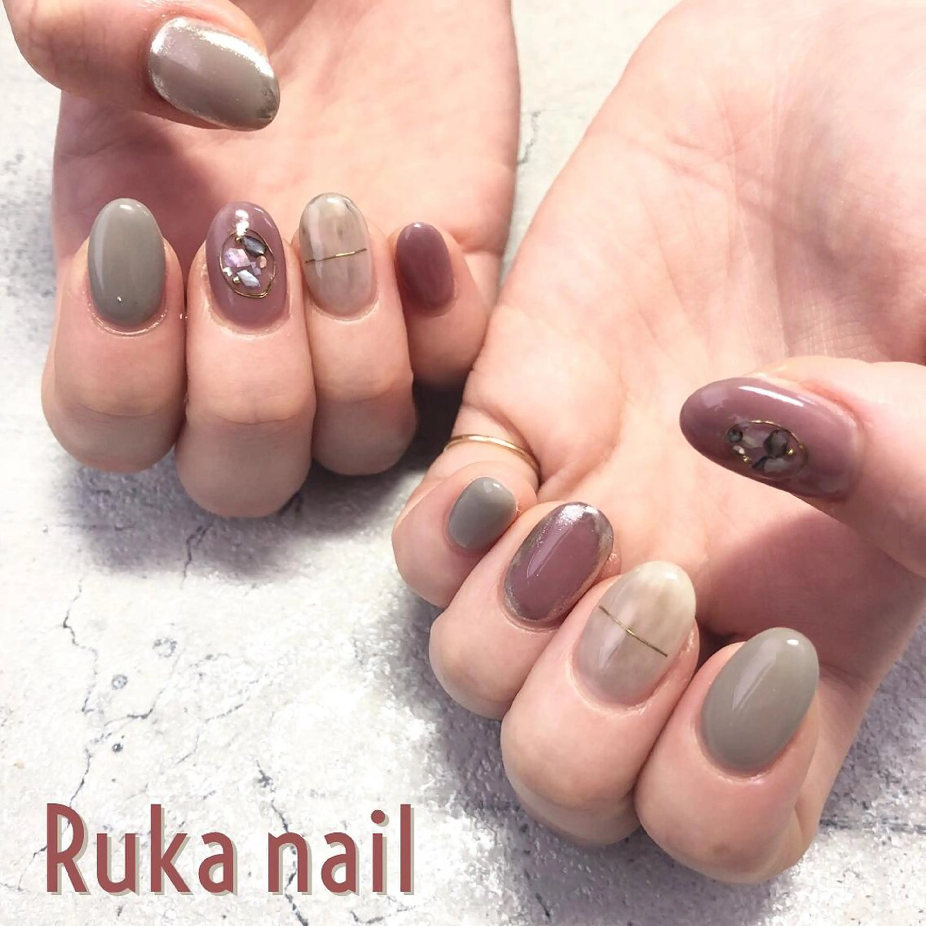 ネイル Ruka nail 【ﾙｶ ﾈｲﾙ】のネイルデザイン