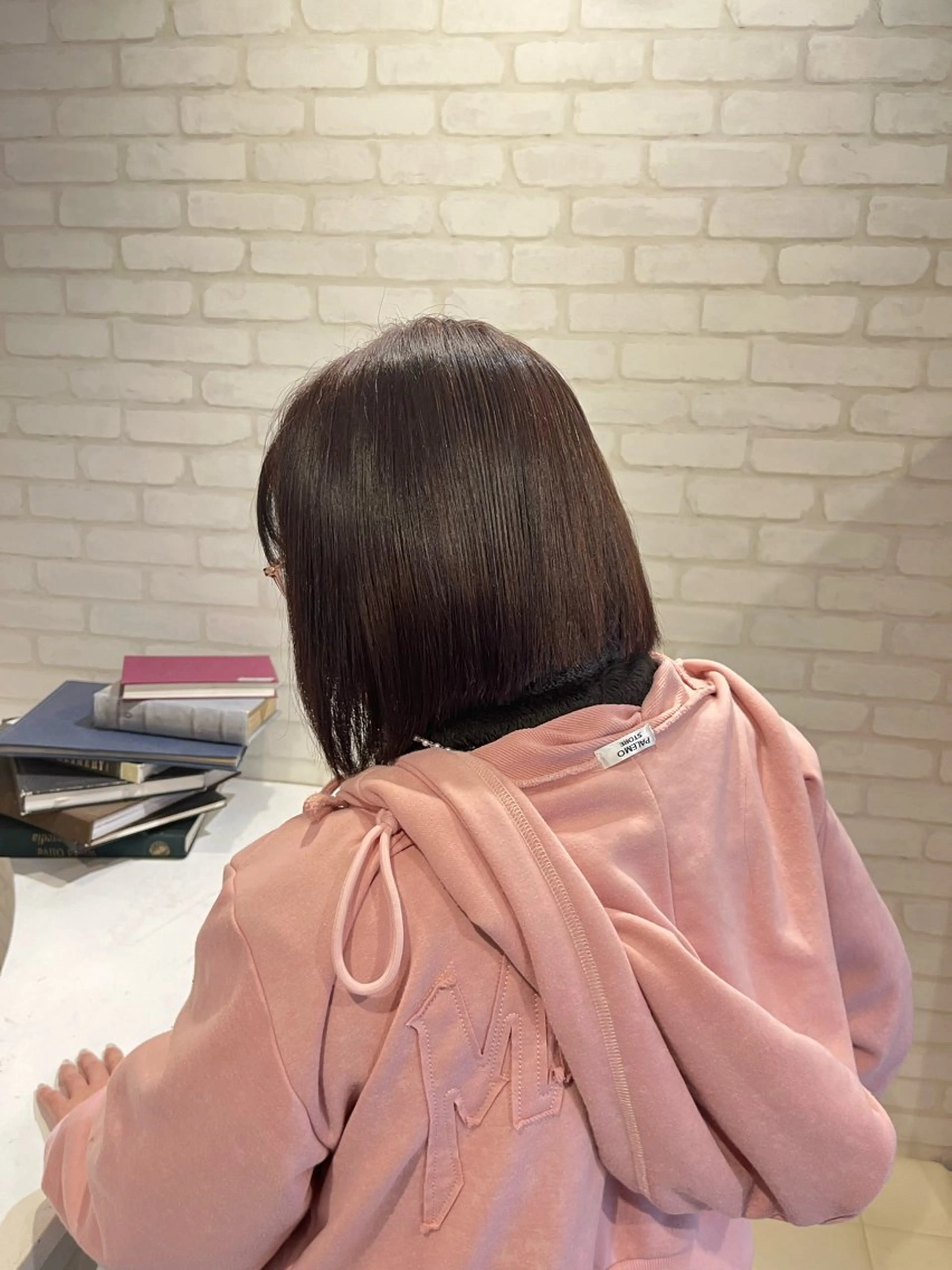 カラー ブラウンカラー ピンクカラー ヘアカラー 阿部 うららのヘアスタイル