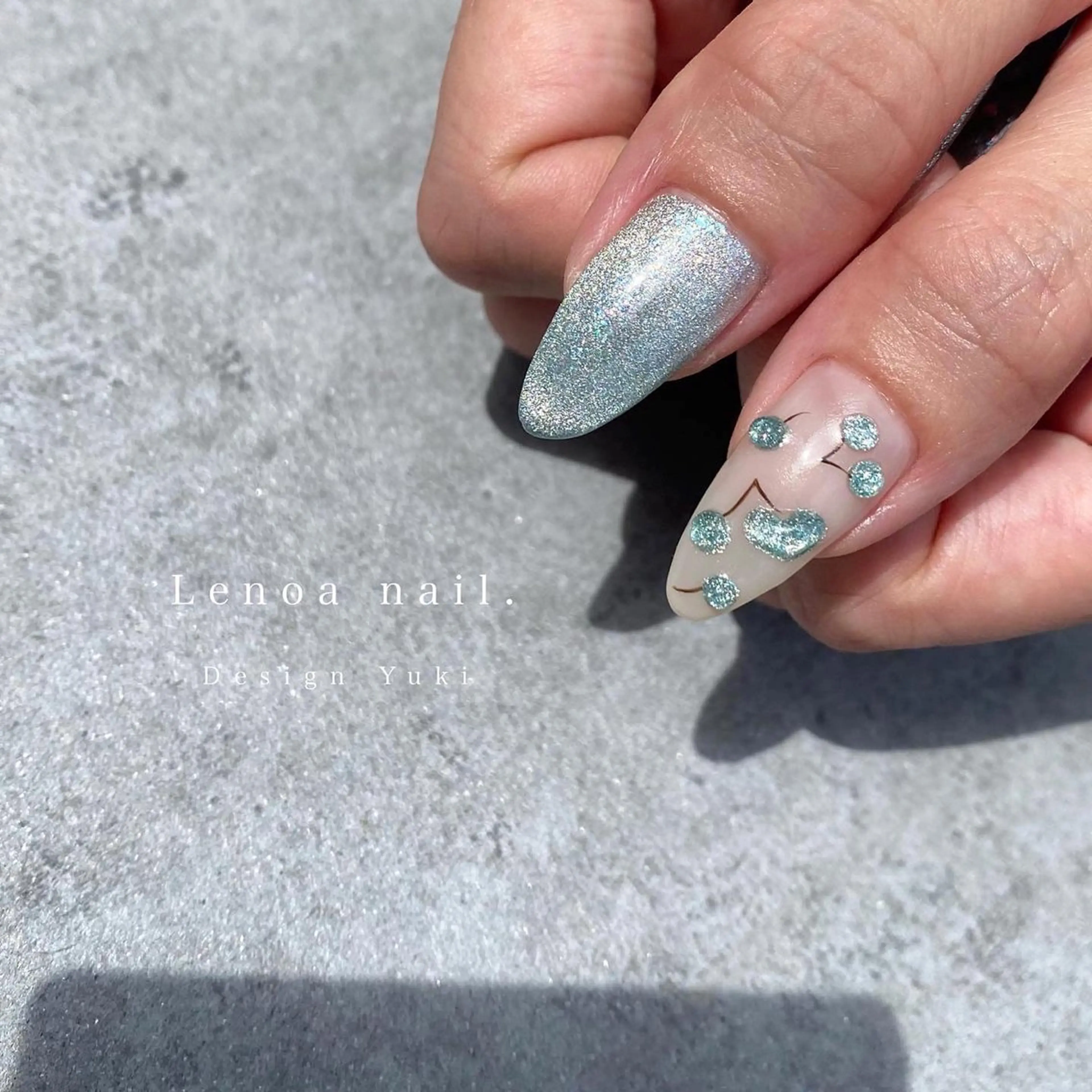 ネイル ハンドネイル Lenoa Yukiのネイルデザイン