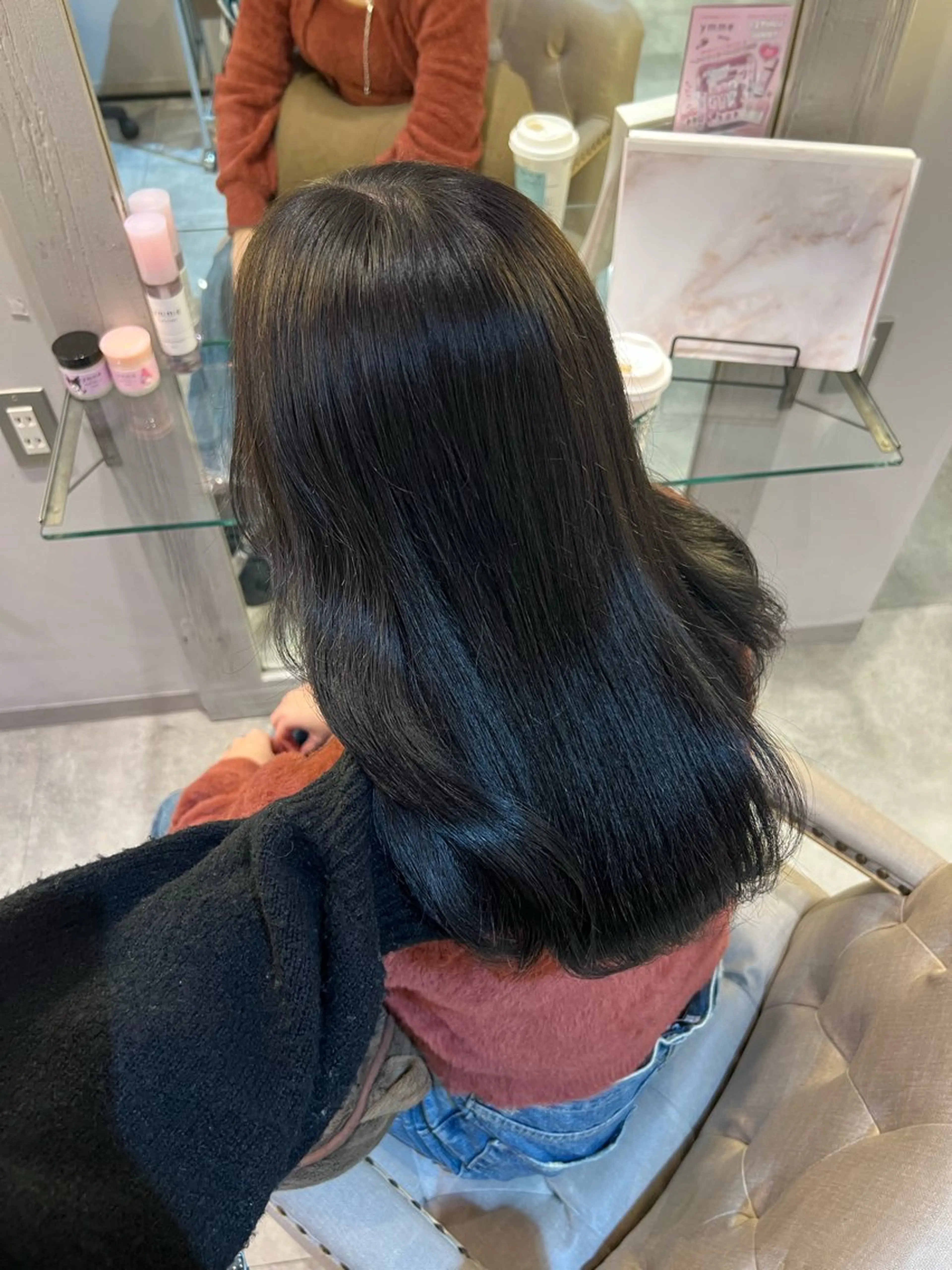 ミディアム 🤍艶髪韓国ヘア🤍 Rikoのヘアスタイル