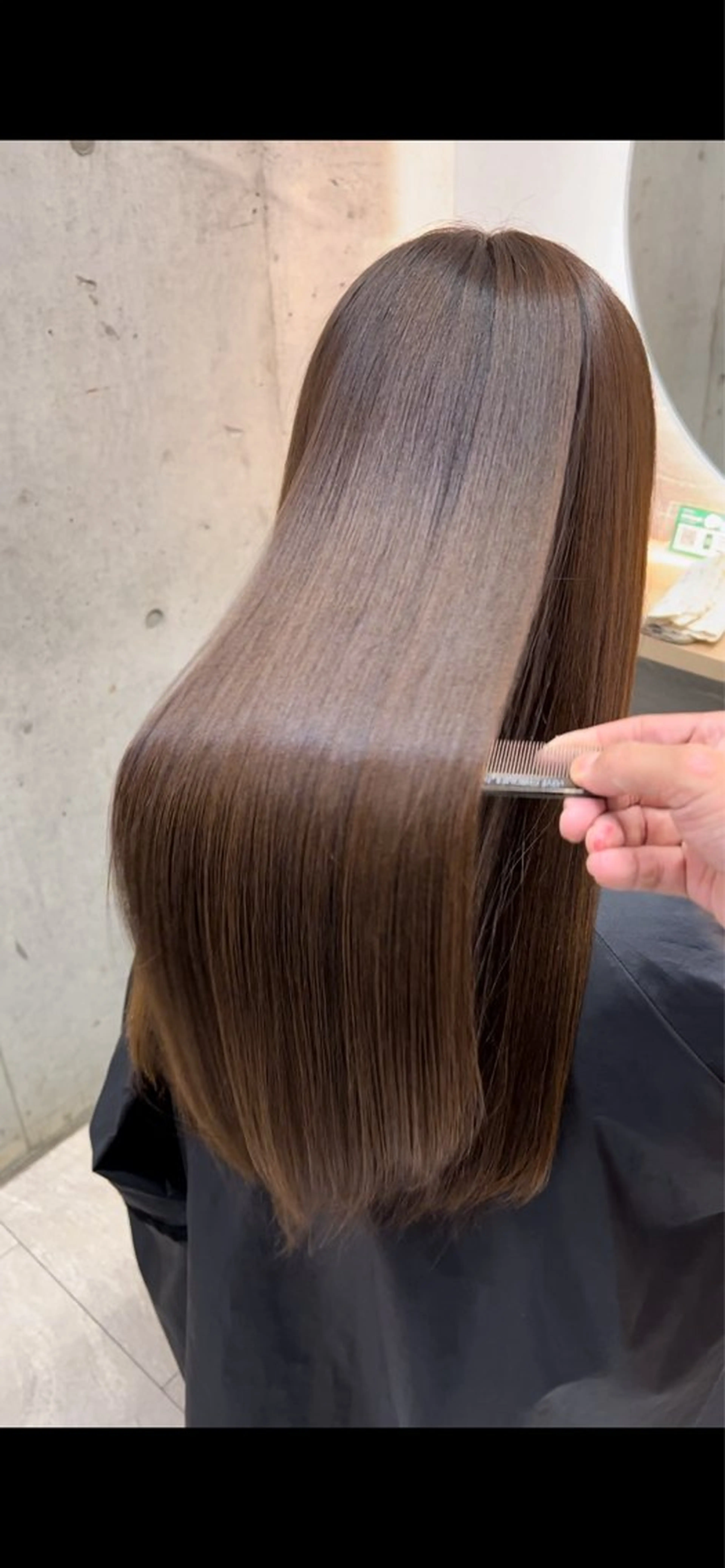 ロング カット ヘアカラー 縮毛矯正 トリートメント youres hair神楽坂店所属・青木 啓輔のヘアスタイル