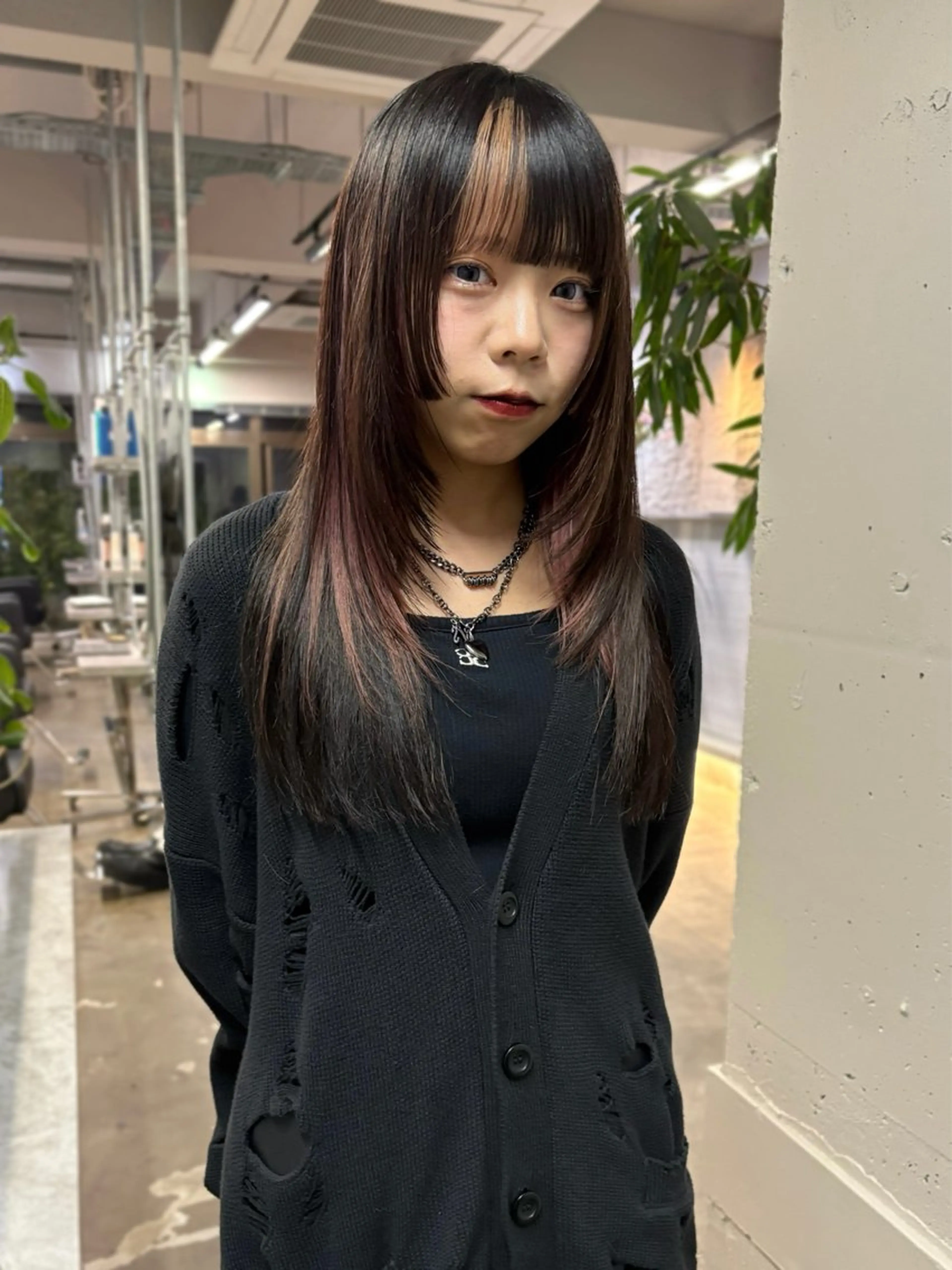 ロング ボブ ロング 似合わせカット ボブ× フェイスレイヤー🩰のヘアスタイル