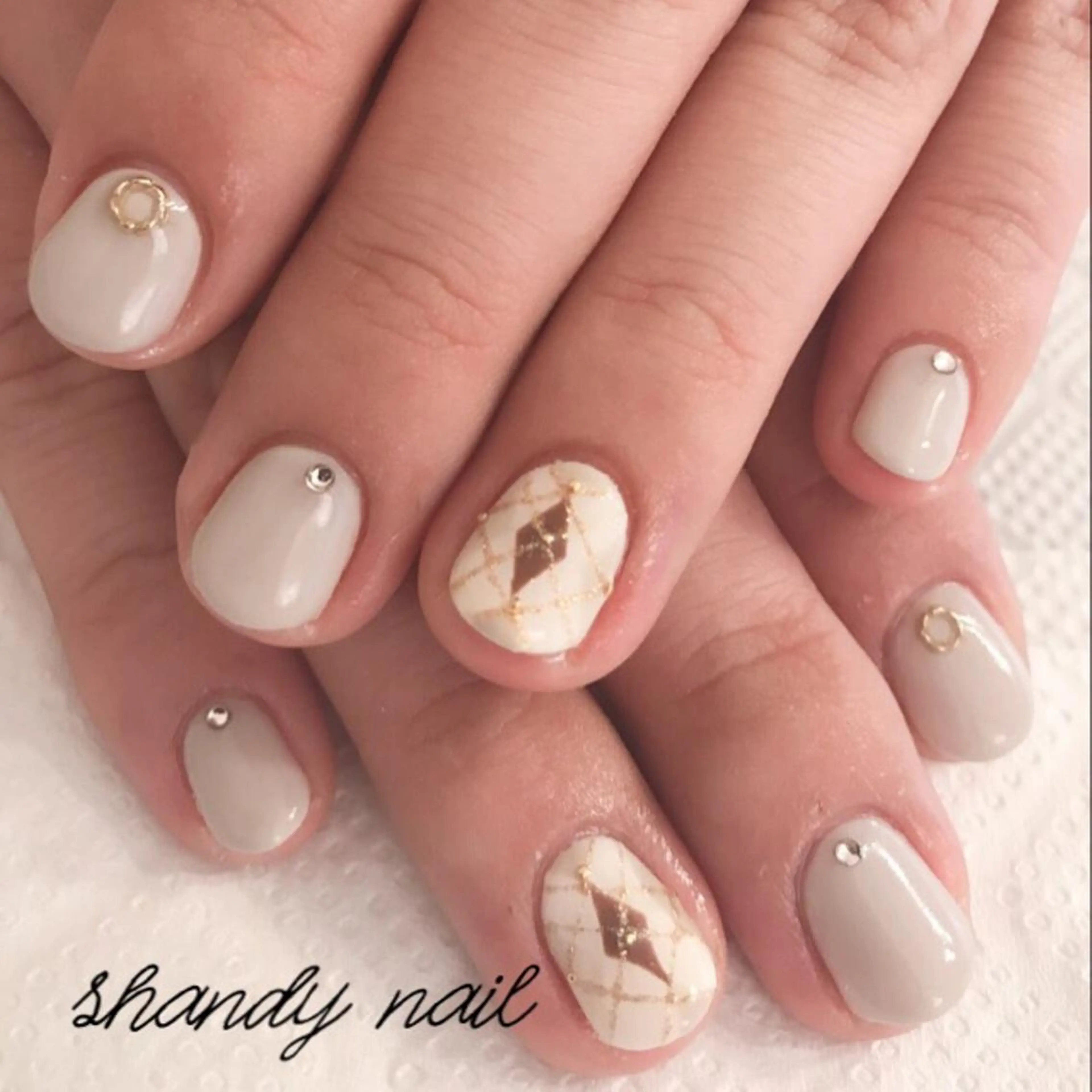 ショート shandy nail所属・shandy nailのネイルデザイン