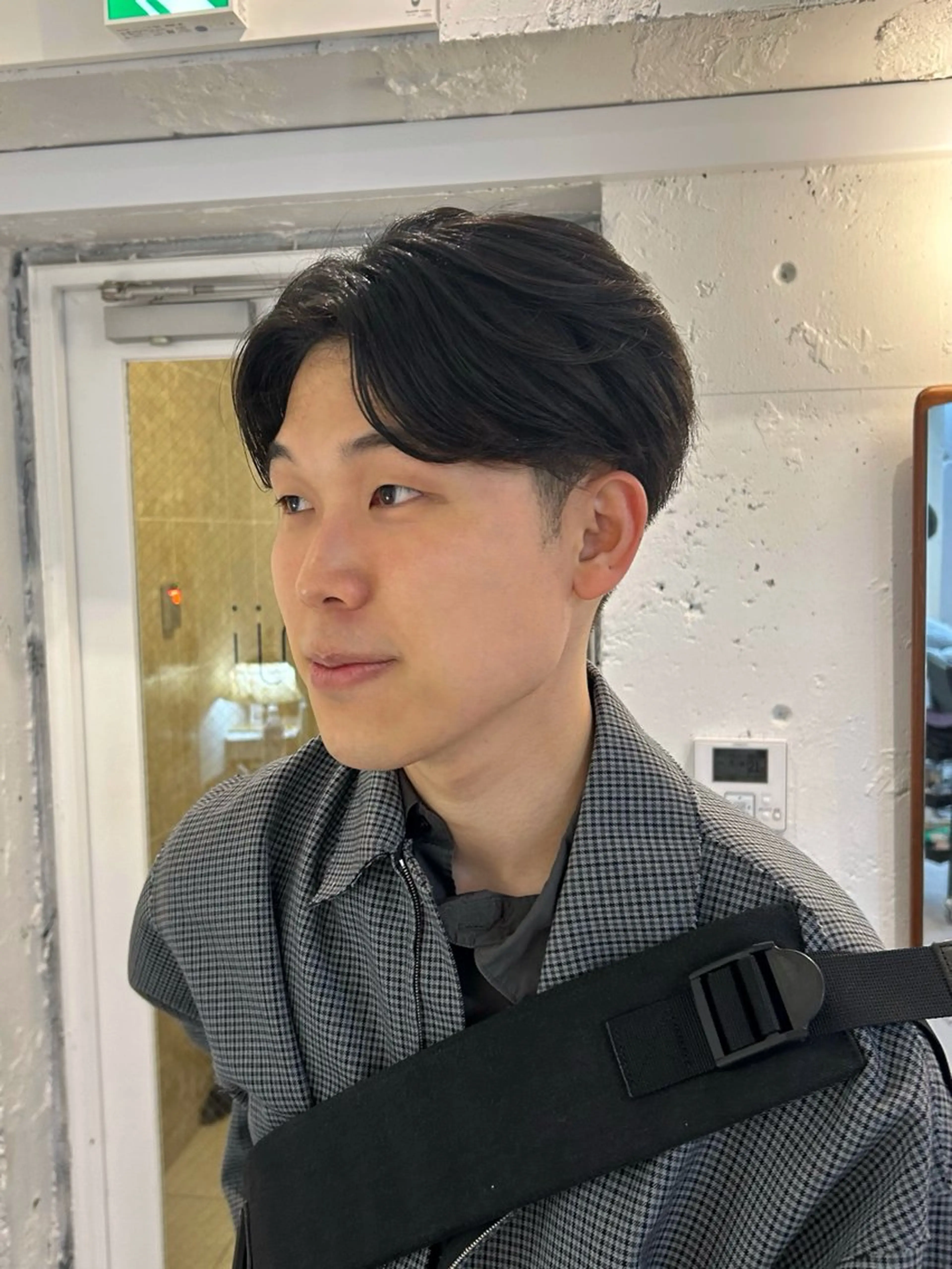 🥸メンズカット+縮毛矯正🥸の写真