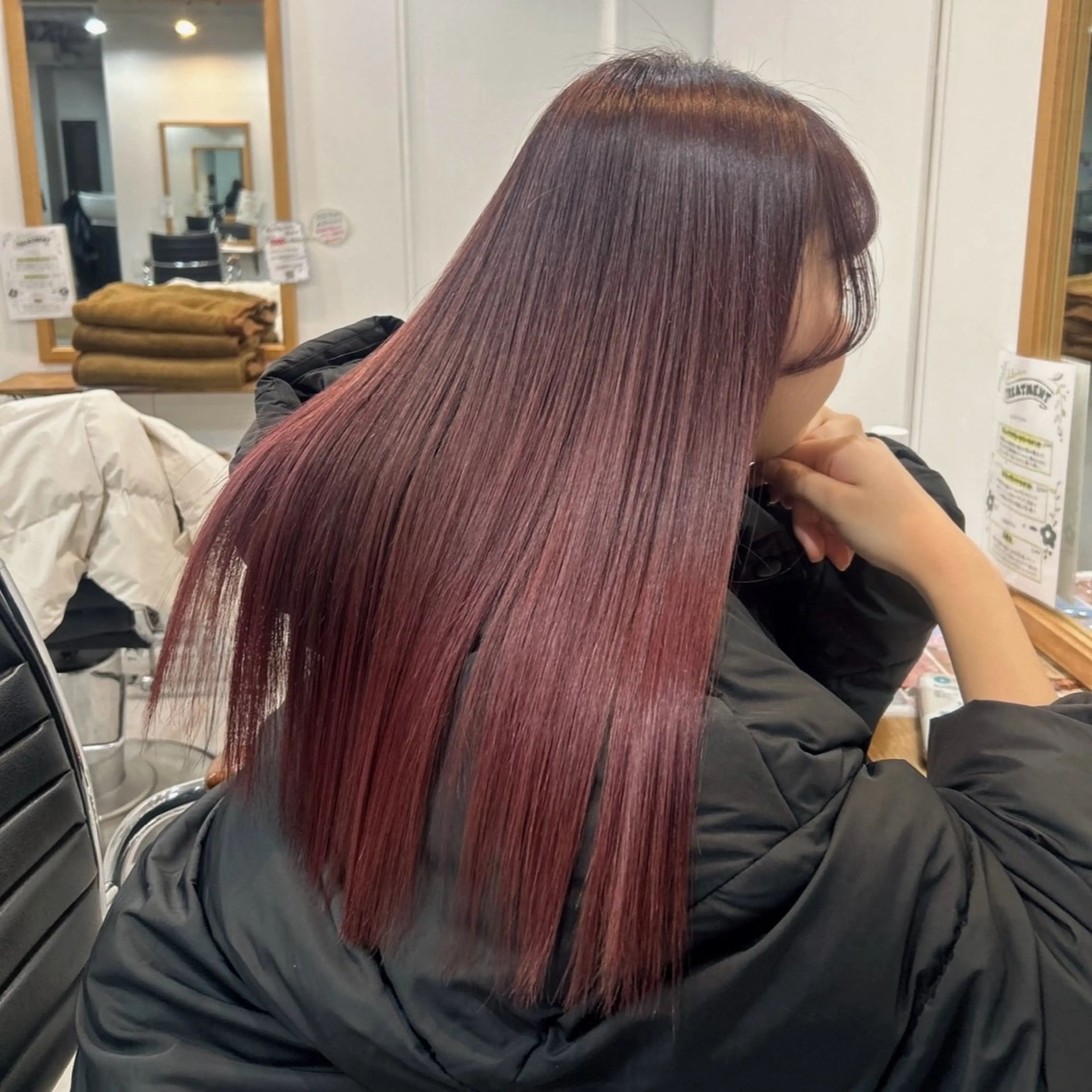 ロング ヘアカラー トリートメント SHIAN 立川店所属・SHIAN 立川 🍑すずかのヘアスタイル