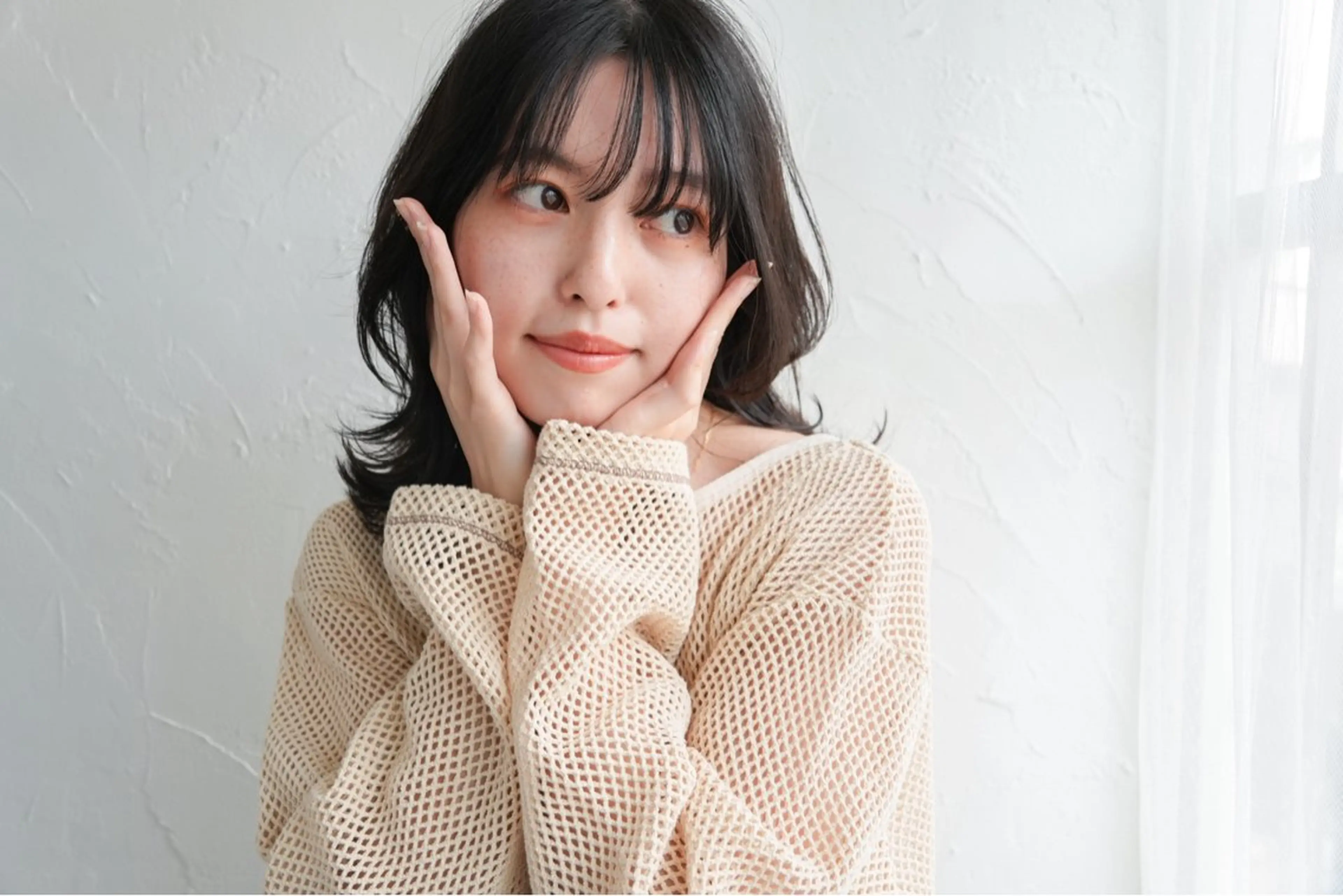 ミディアム カラー カット ヘアカラー トリートメント ヘアセット Rico OFFICIALのヘアスタイル