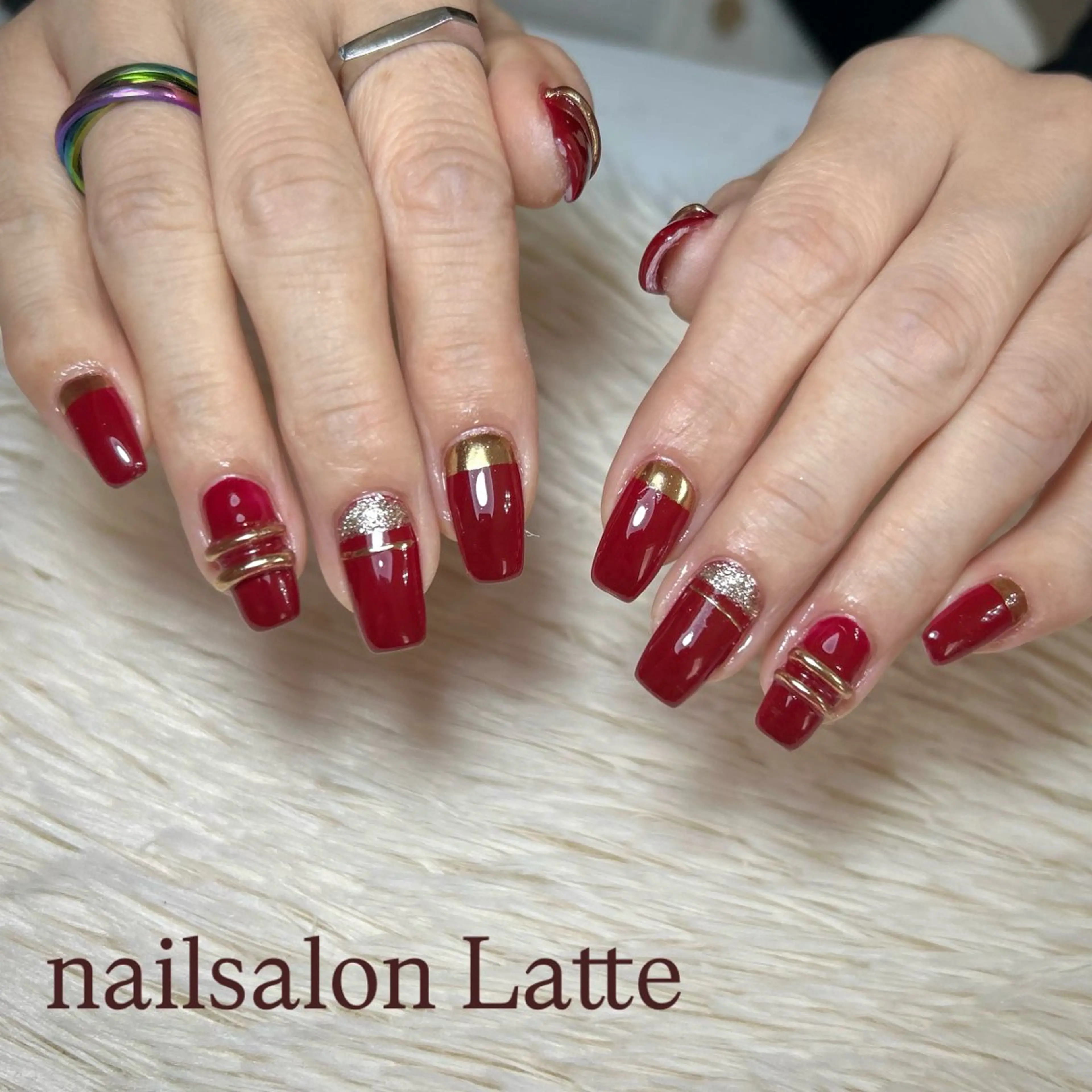 ネイル Nailsalon Latteのネイルデザイン