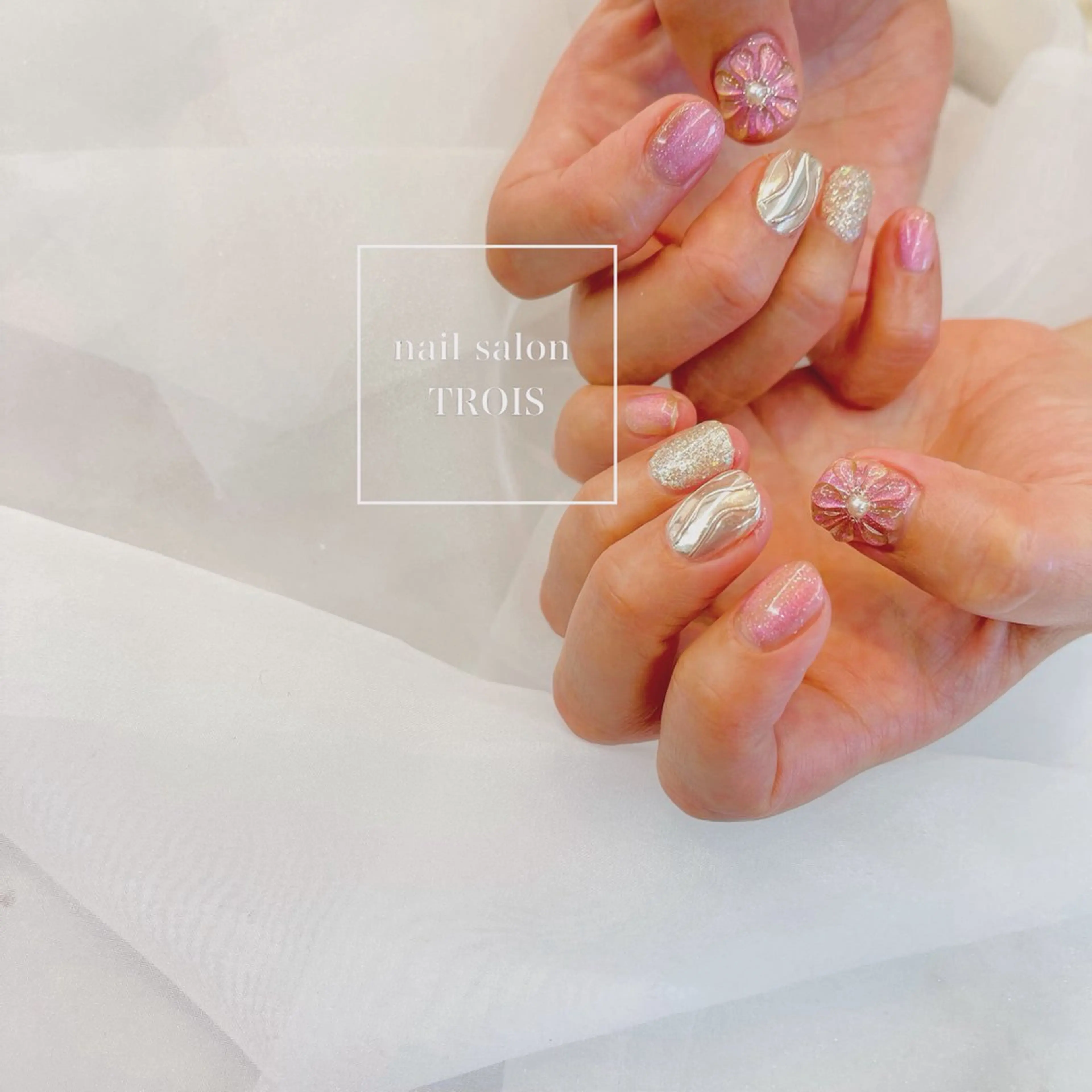 ネイル ショートネイル Nail &eye TROISのネイルデザイン