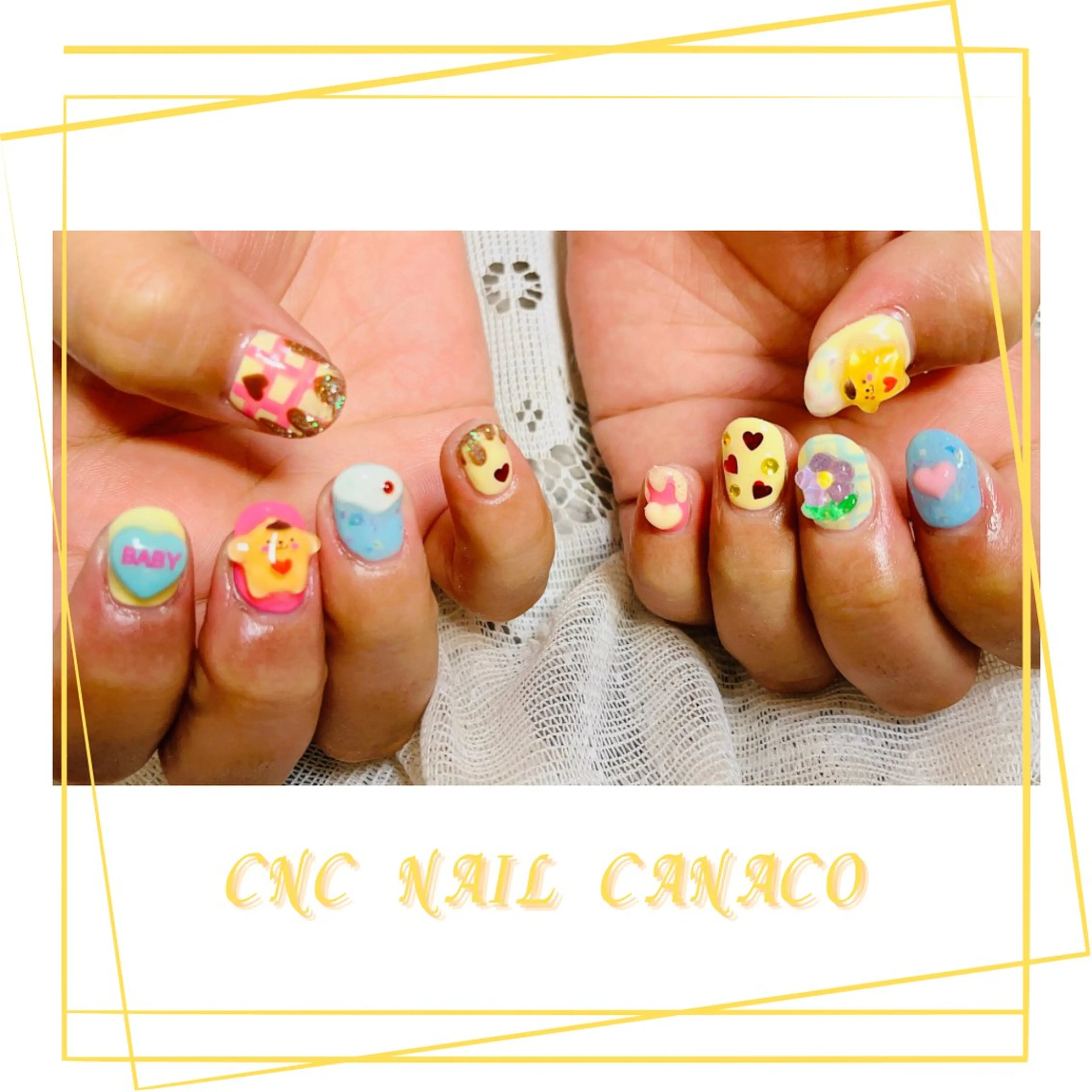 ネイル アートネイル メンズネイル 持ち込み ハンドネイル ハンドケア ベテランネイル cnc  nailのネイルデザイン