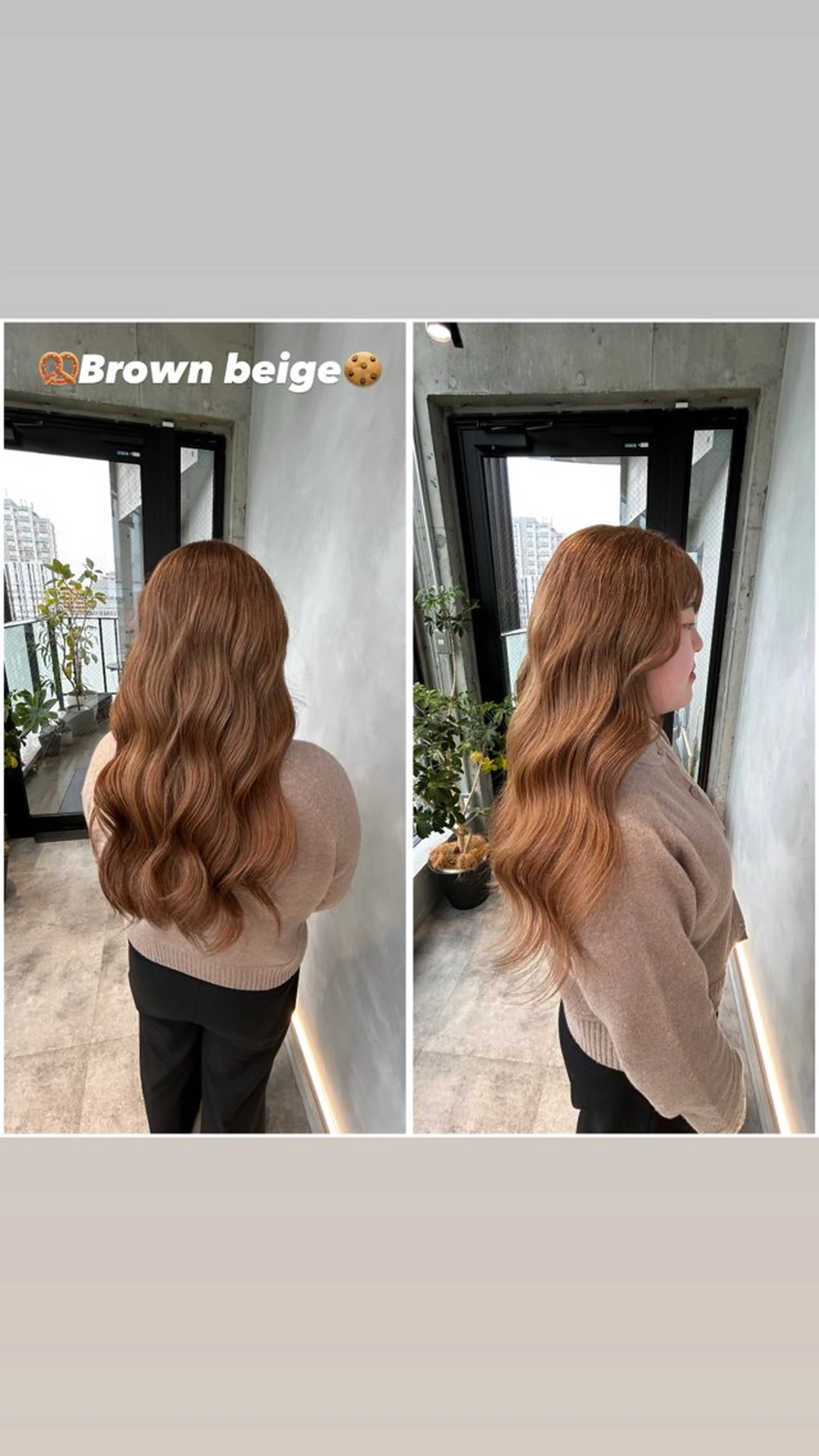 ロング カラー ブリーチ 透明感カラー ヘアカラー 茅ヶ崎/ハイトーン/ Ramuのヘアスタイル