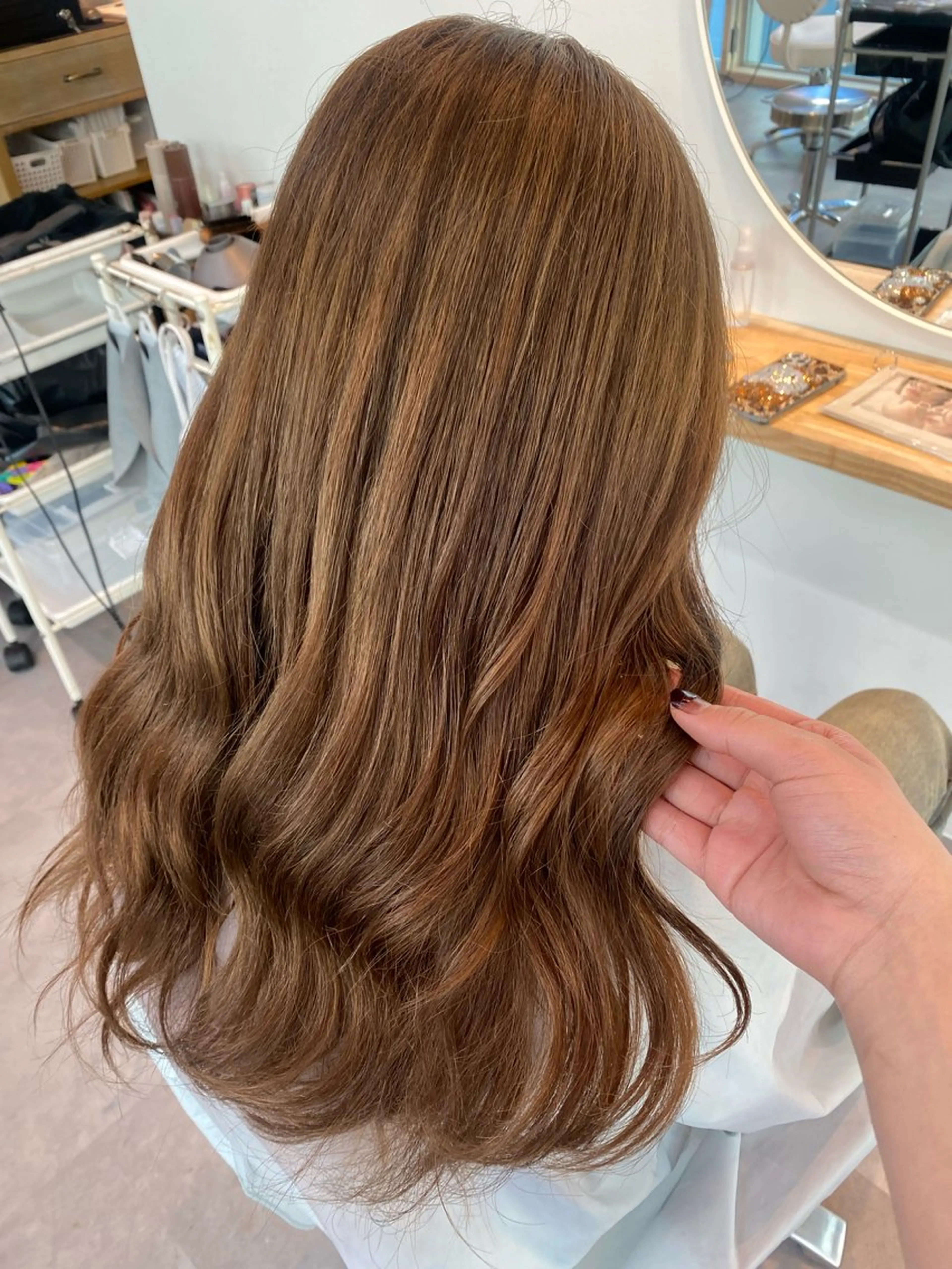 ロング カラー ヘアカラー ichika/福岡 /透明感カラー🤎のヘアスタイル