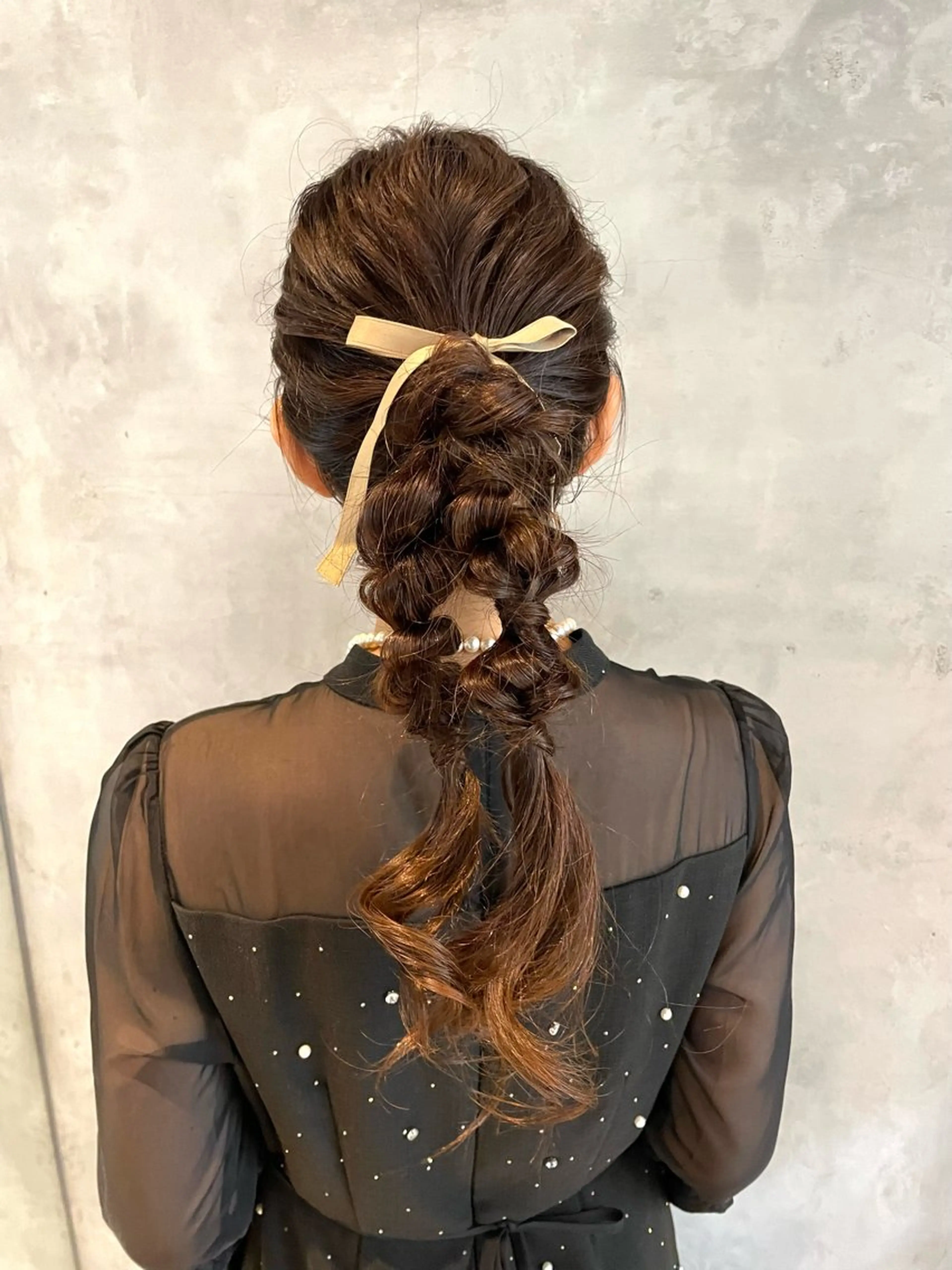 ロング ヘアセット/透明感 カラー/MIHO♡のヘアスタイル