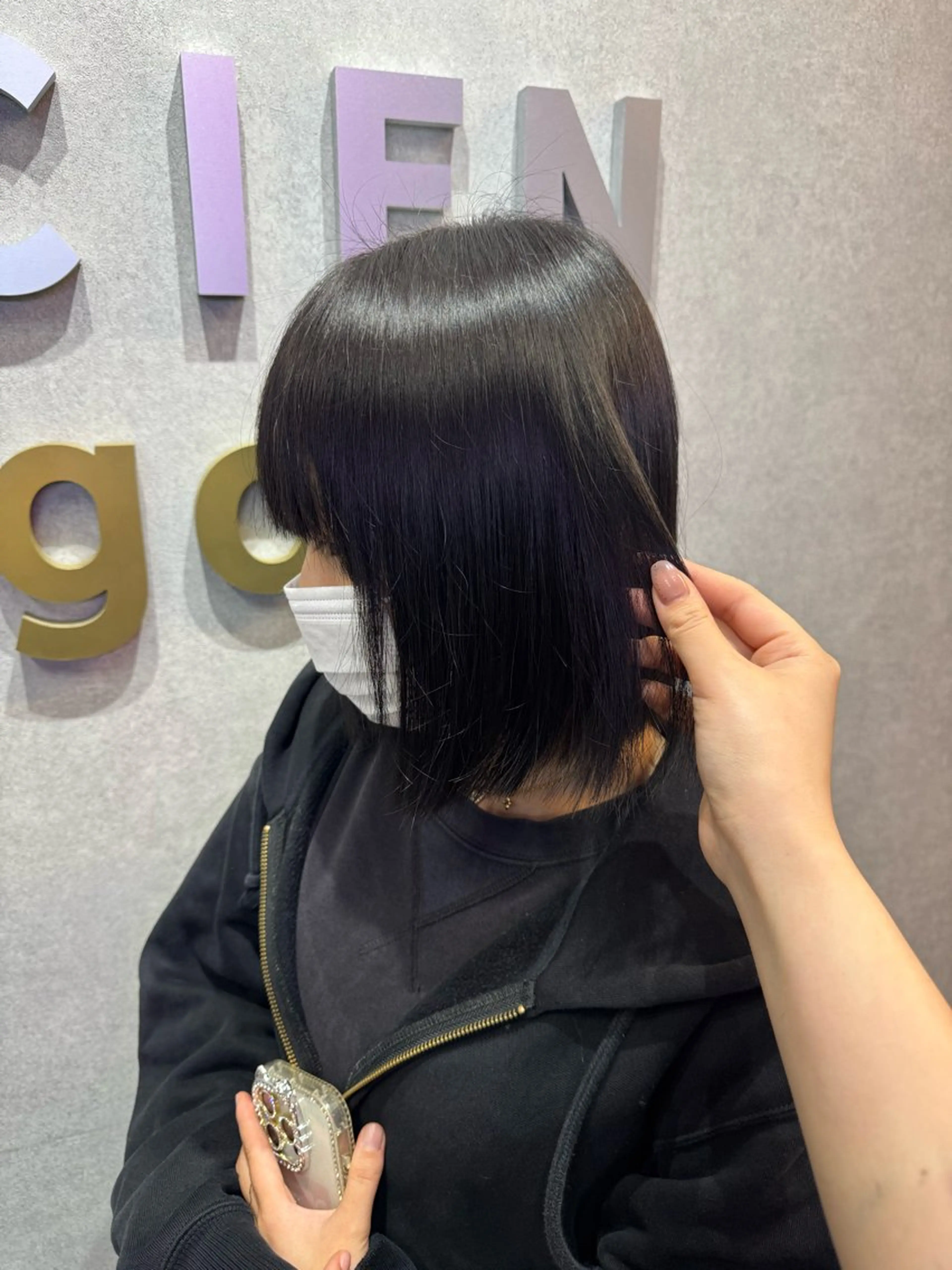 カラー 北川 璃並のヘアスタイル