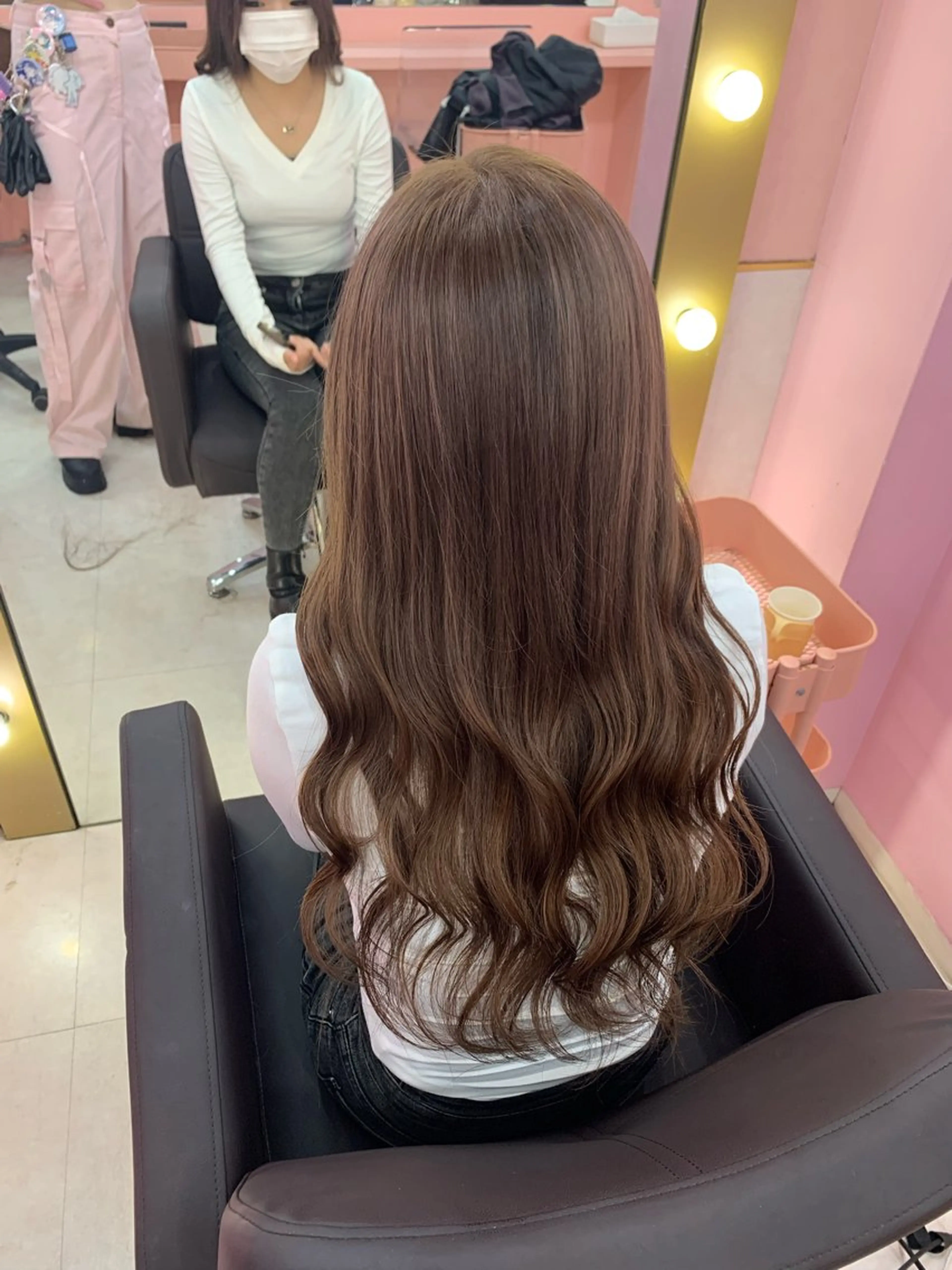 ロング カラー ヘアカラー トリートメント 甘ふわgirly🎀 ハイトーン🤍Ramのヘアスタイル