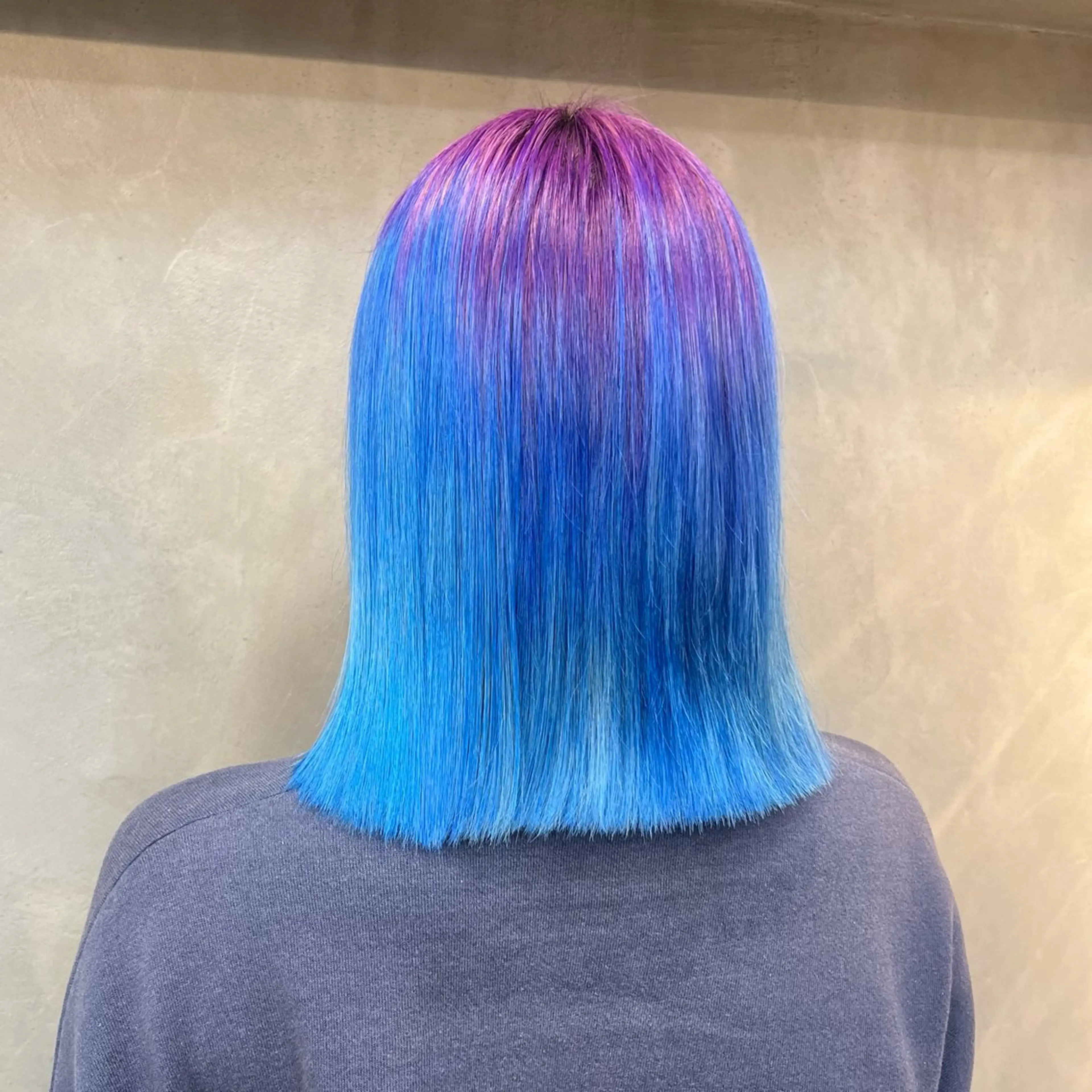 ミディアム ❤️‍🔥シールエク ＋カラー京❤️‍🔥のヘアスタイル