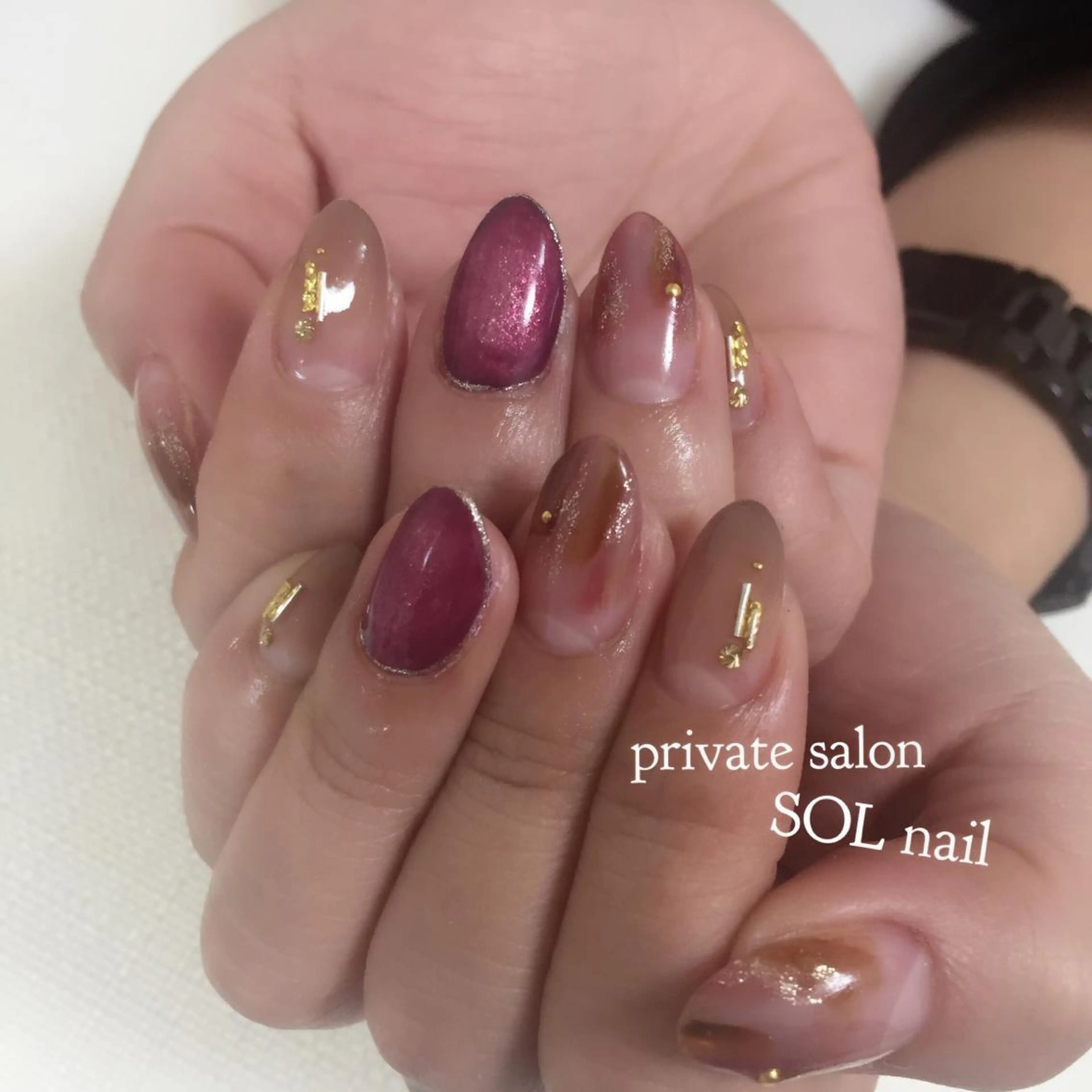 ネイル ハンドネイル SOL NAILのネイルデザイン
