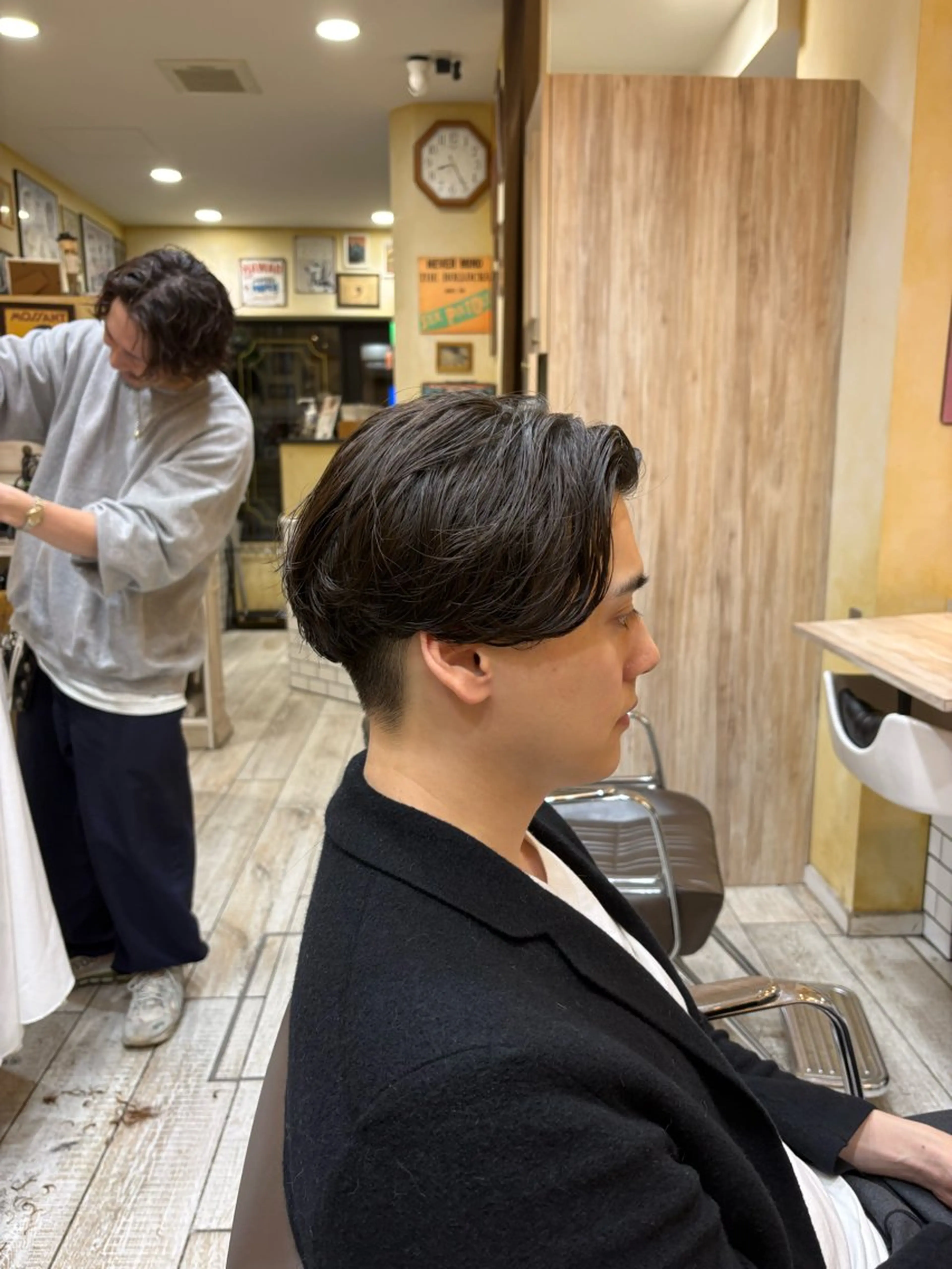 ショート Groomers Tokyo所属・大山慧也/フェード/ 無料期間残りわずかのヘアスタイル