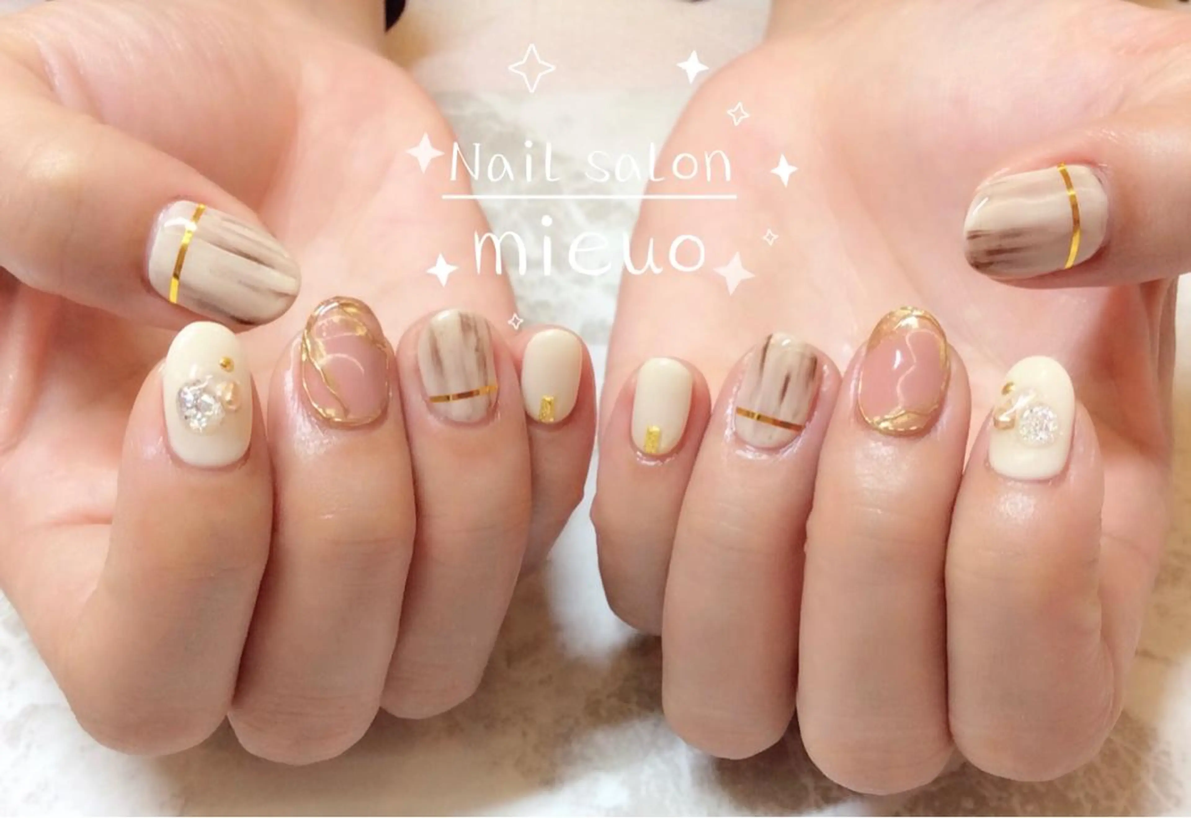 ネイル ハンドネイル ネイルサロン ミューオのネイルデザイン