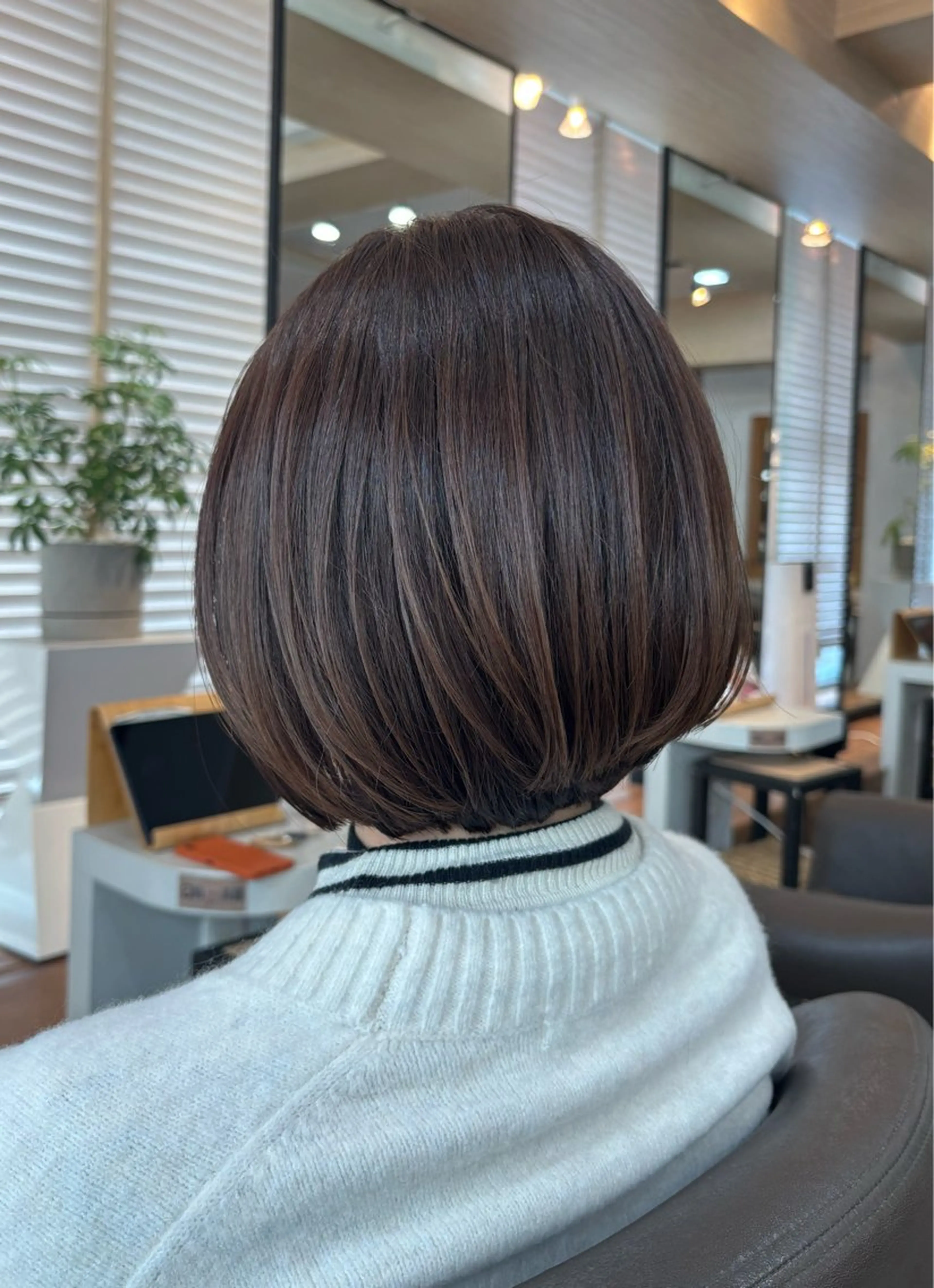 ミディアム ヘアカラー 齋藤 光莉のヘアスタイル