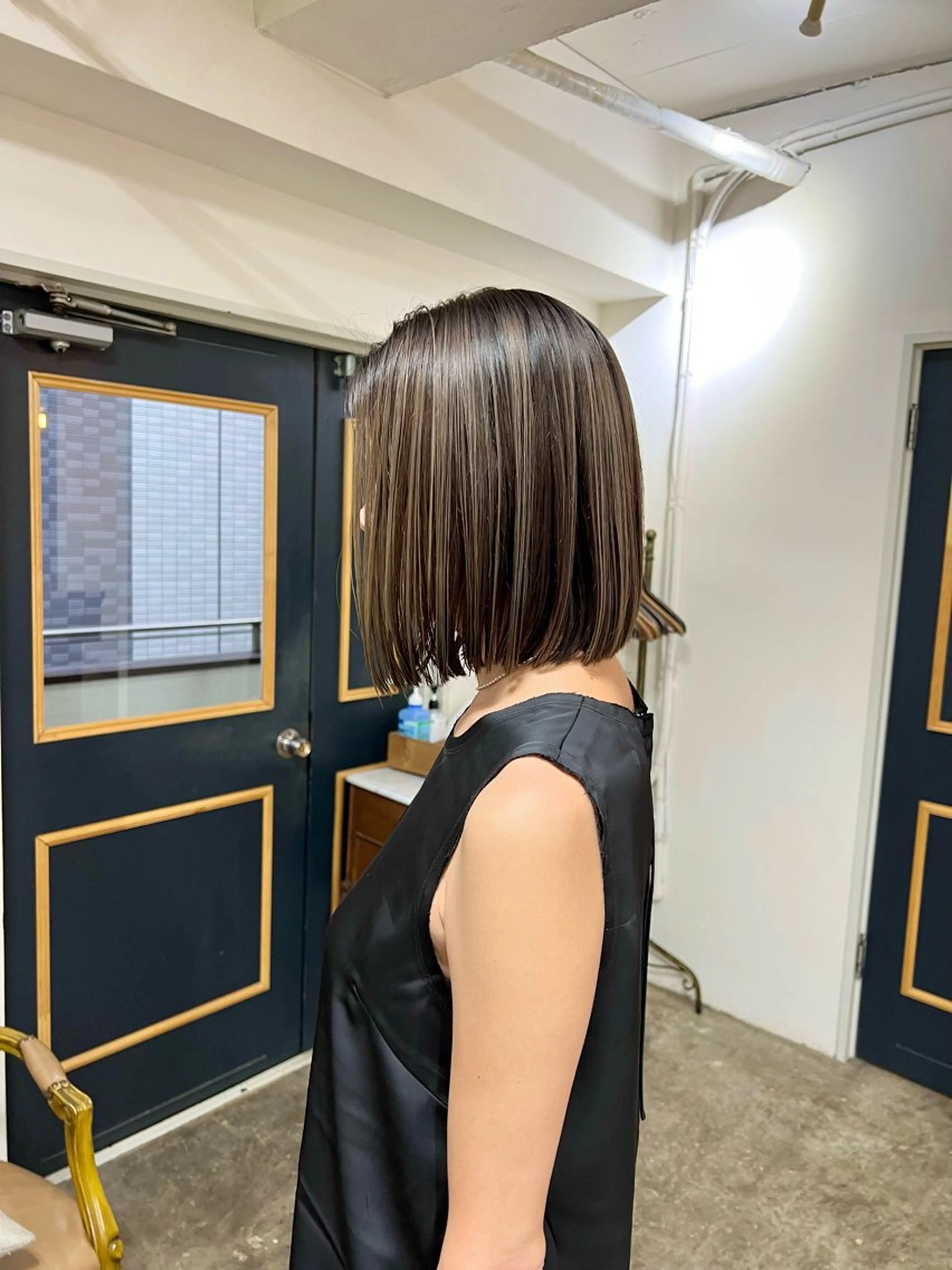 ショート カラー ブリーチ カット ヘアカラー トリートメント takada kohのヘアスタイル