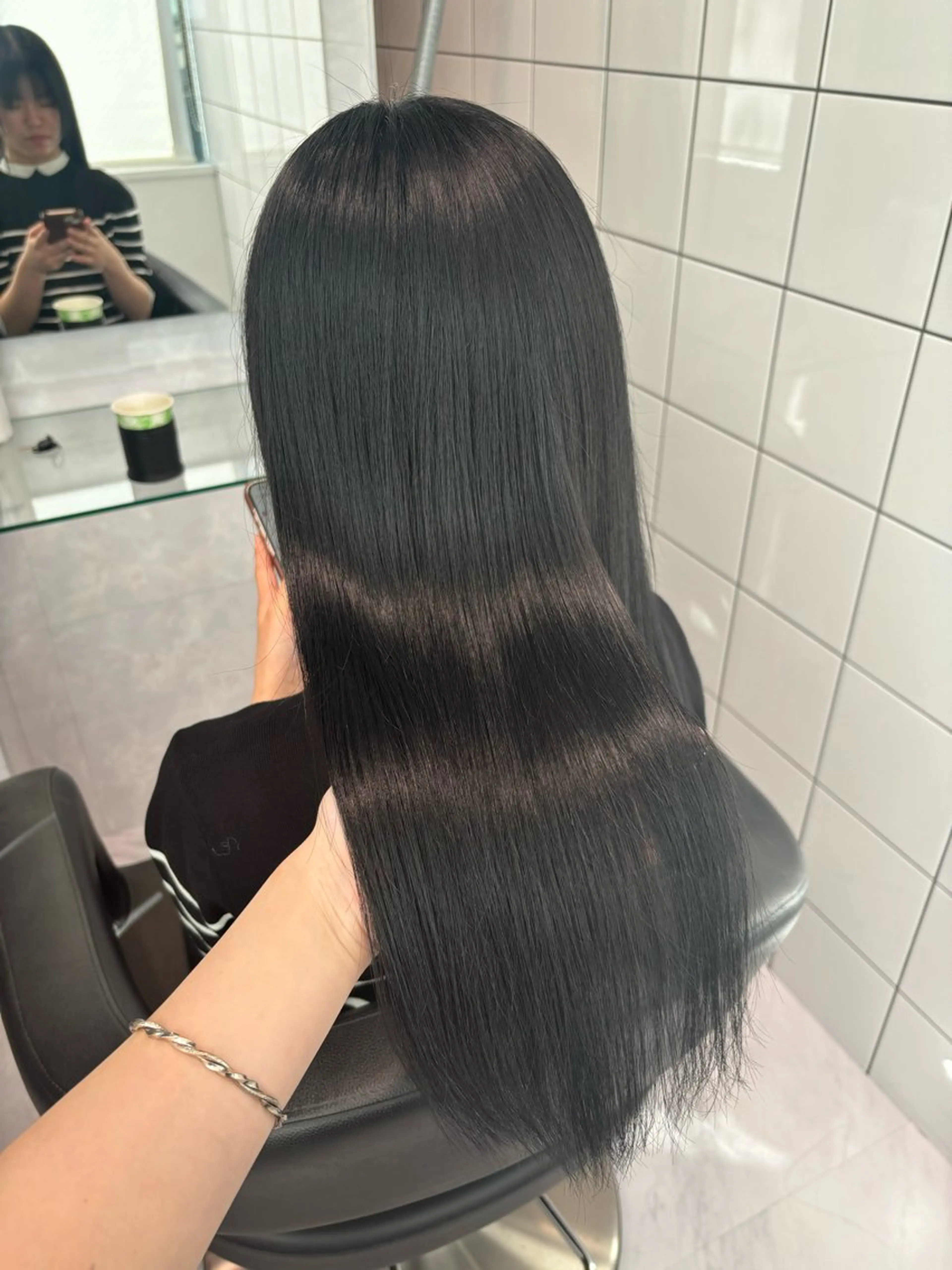 ロング カラー 表参道♡暗髪♡ 艶カラー♡アユミのヘアスタイル