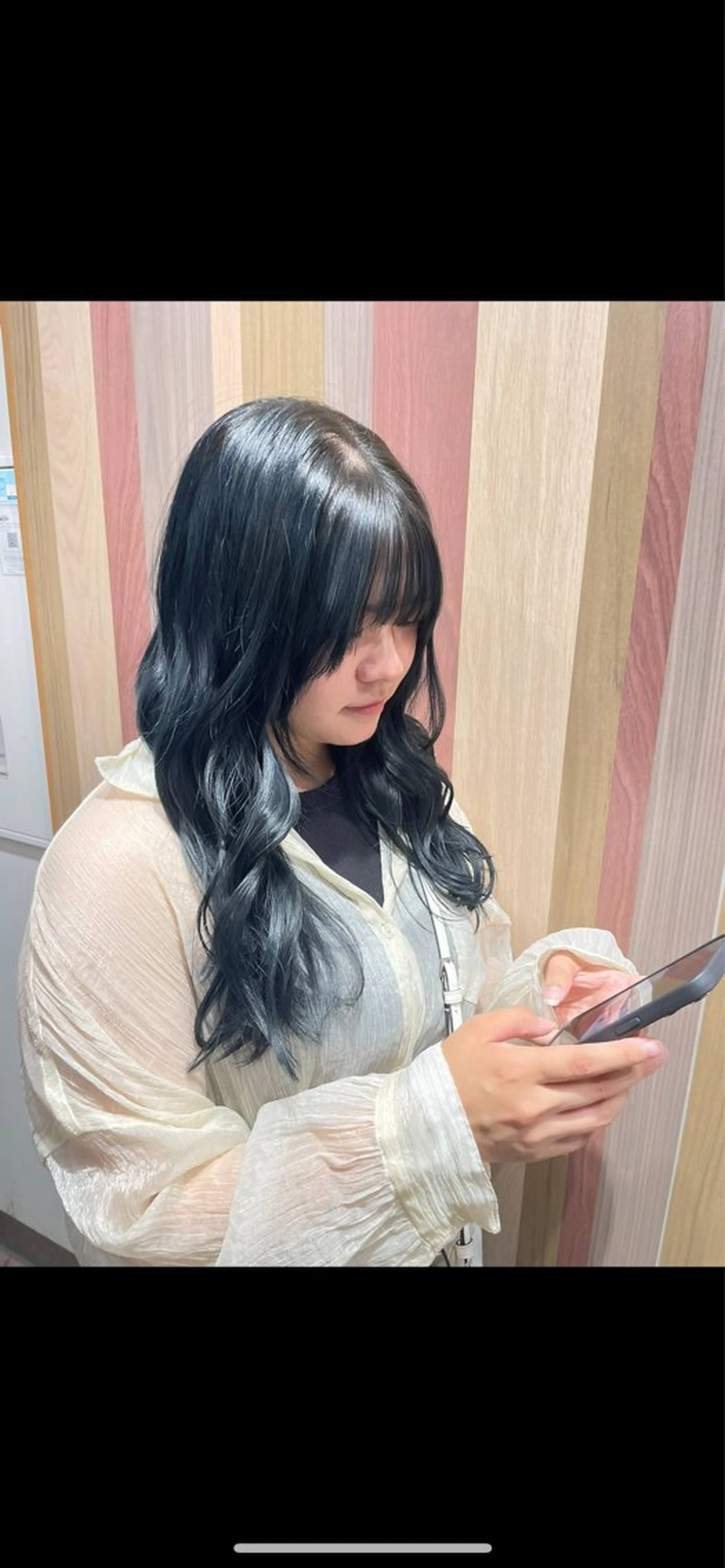 ロング 髙橋 真香のヘアスタイル