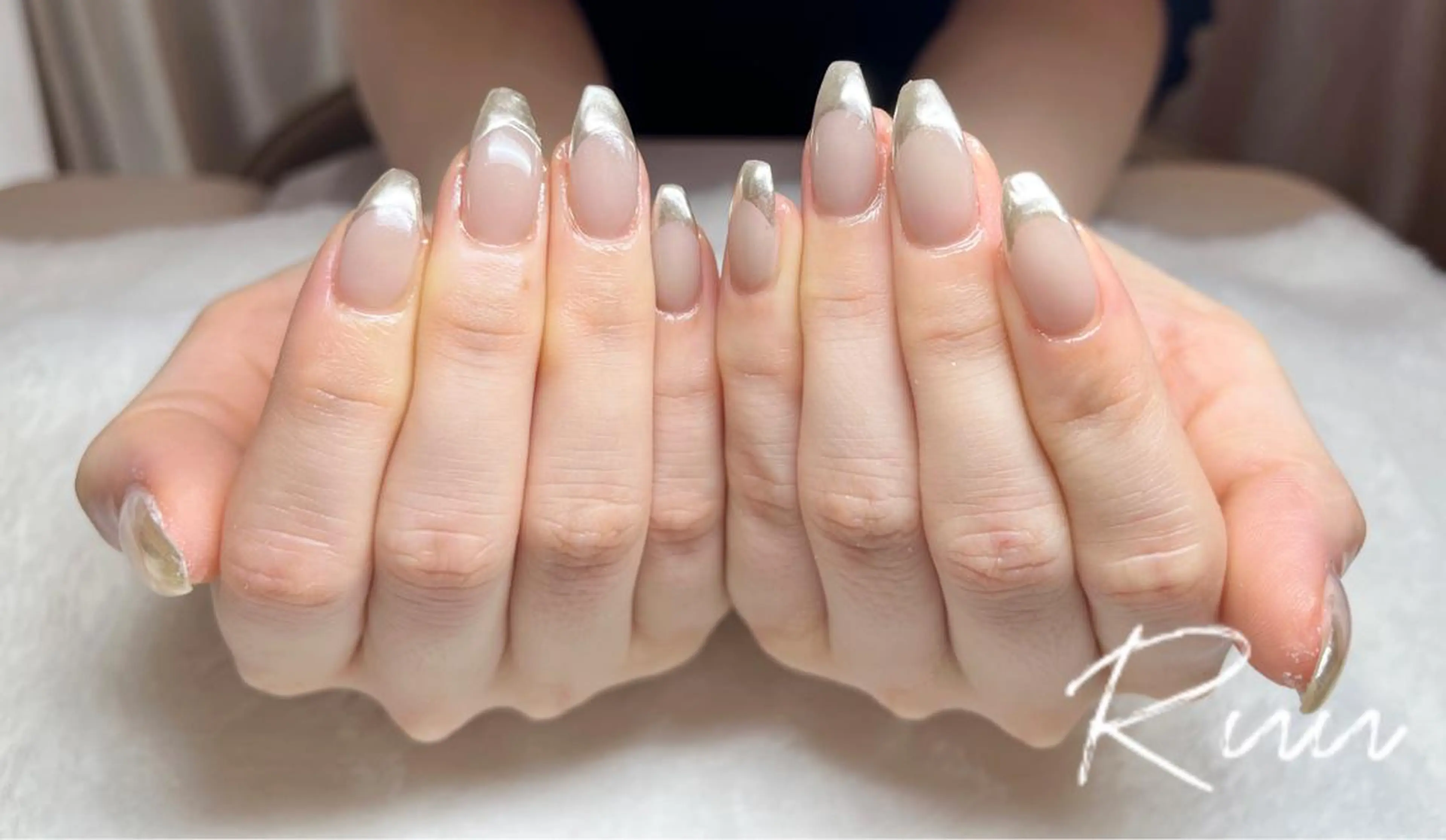 ネイル アートネイル フットネイル フレンチネイル キラキラネイル 韓国ネイル Nail salon Ruuのネイルデザイン