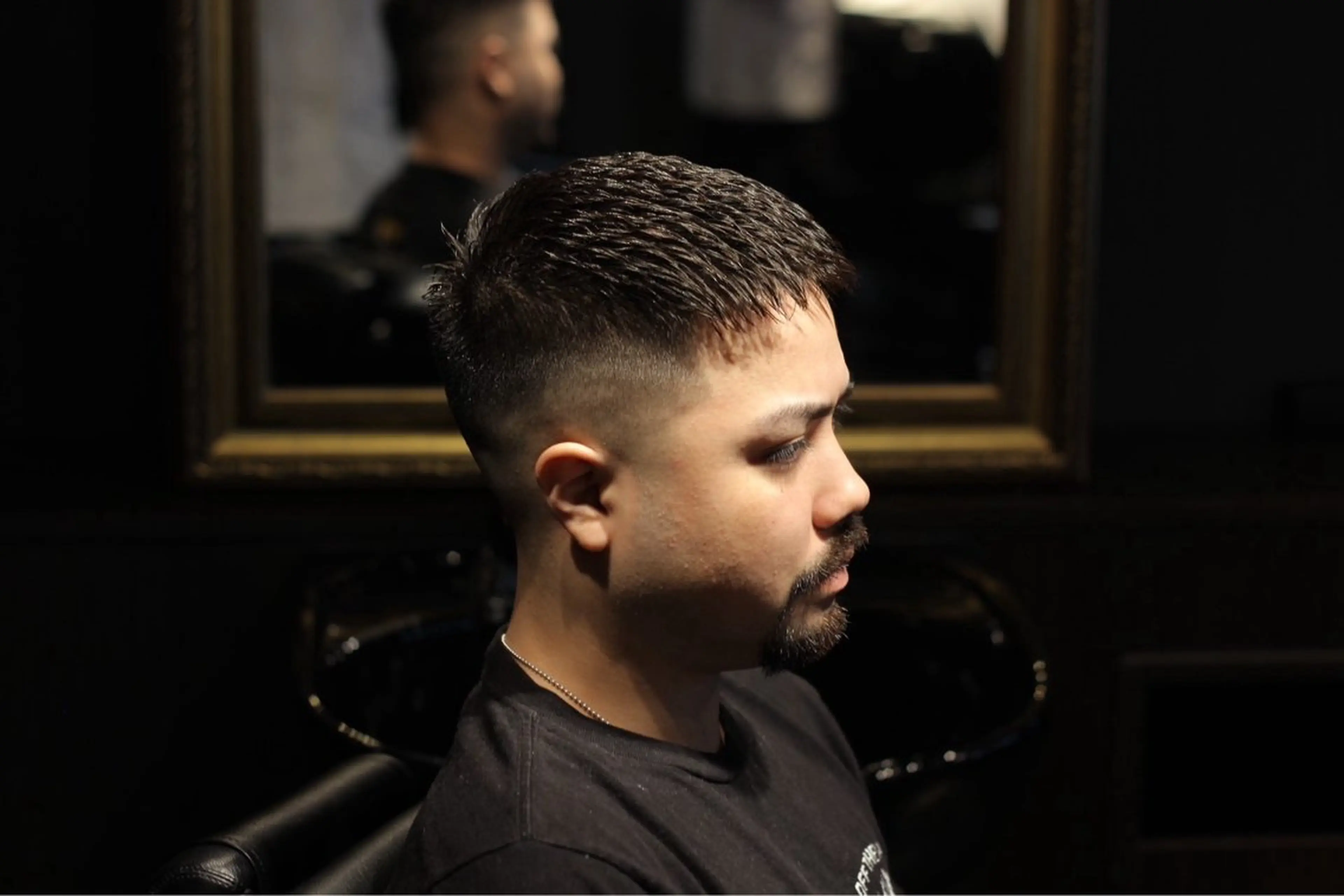 ショート メンズ 名郷 偉織　　メンズカットのヘアスタイル