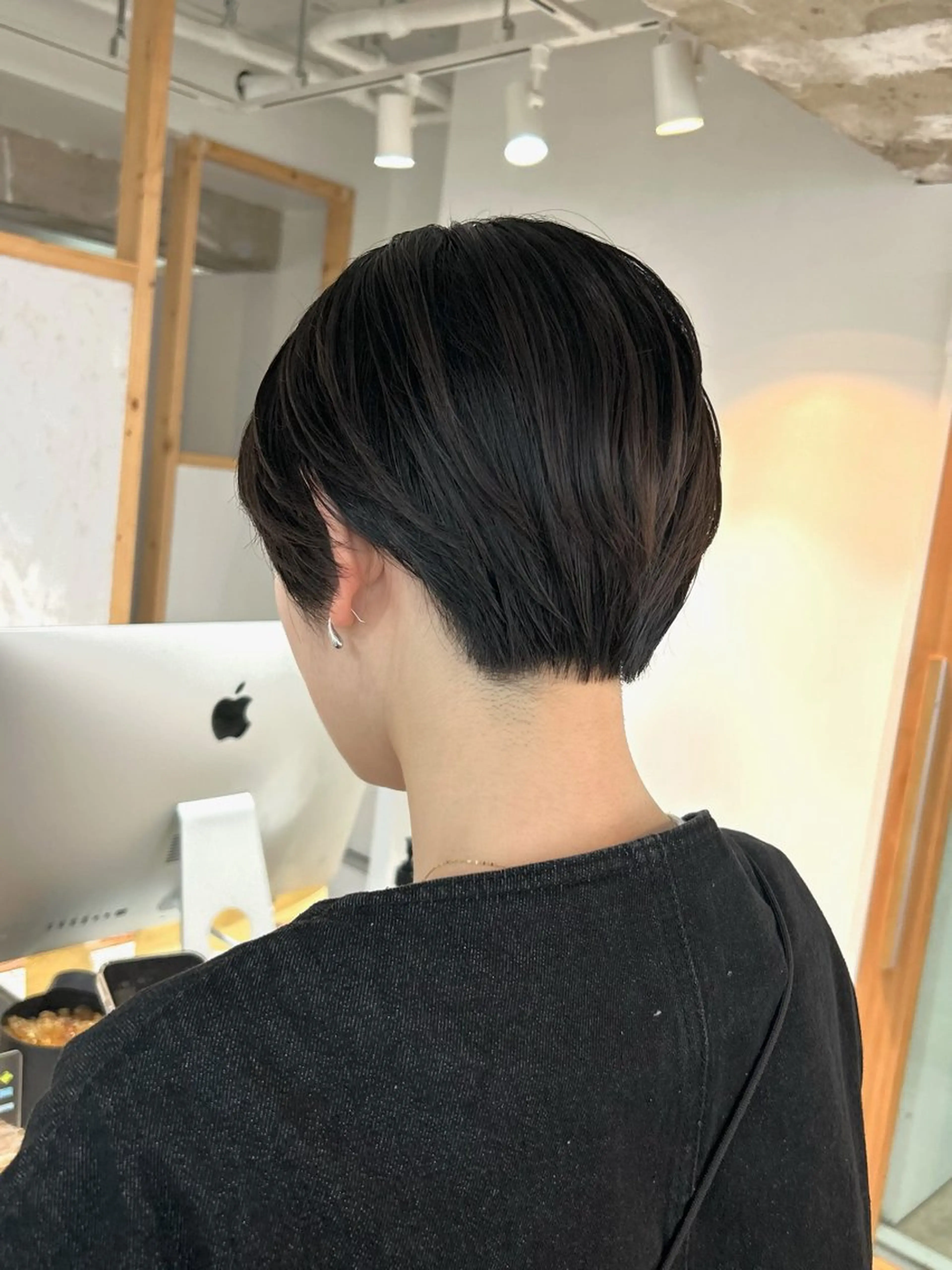 似合わせショートカットの写真