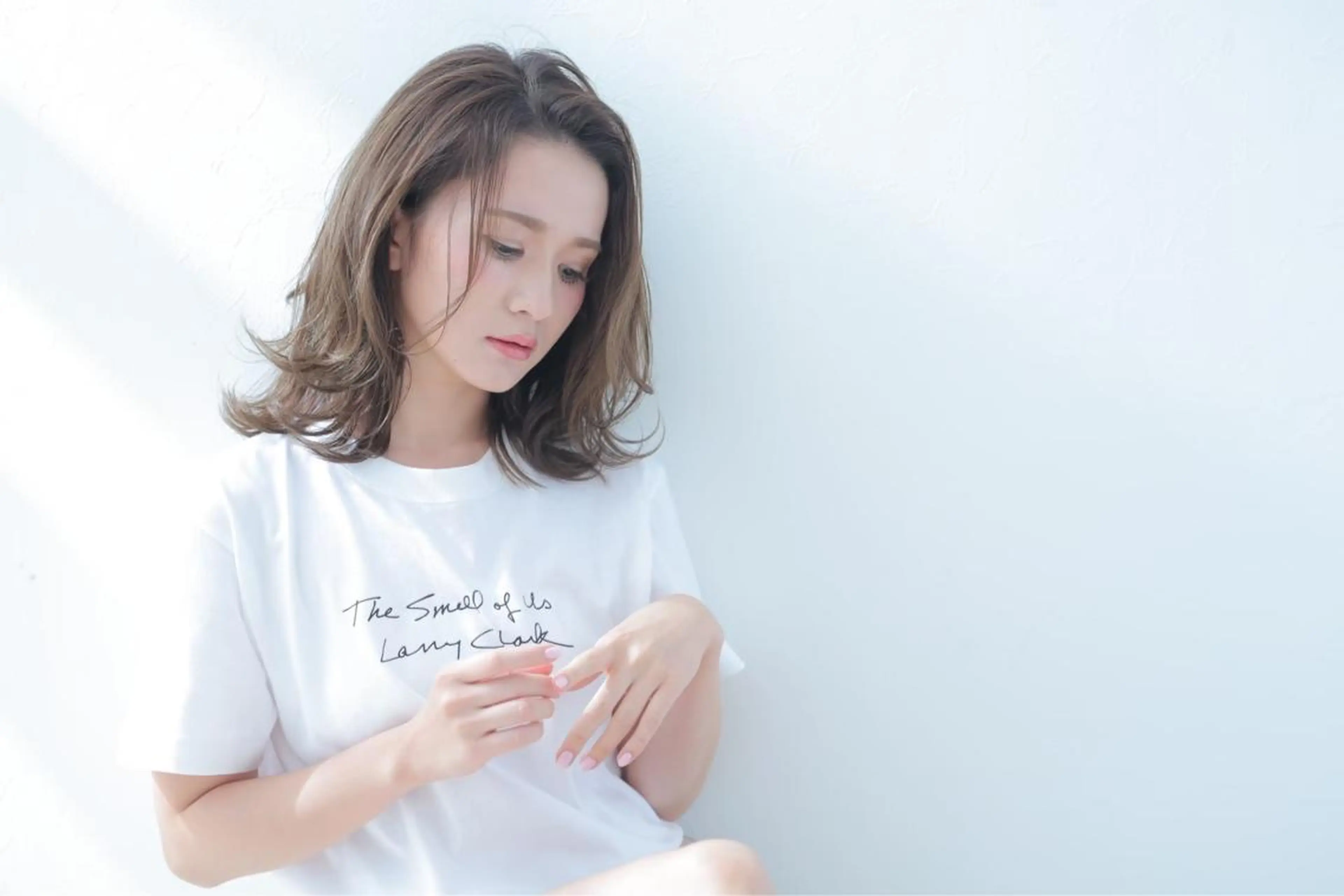 ミディアム 韓国ヘア🕊村上 ののこ🕊のヘアスタイル