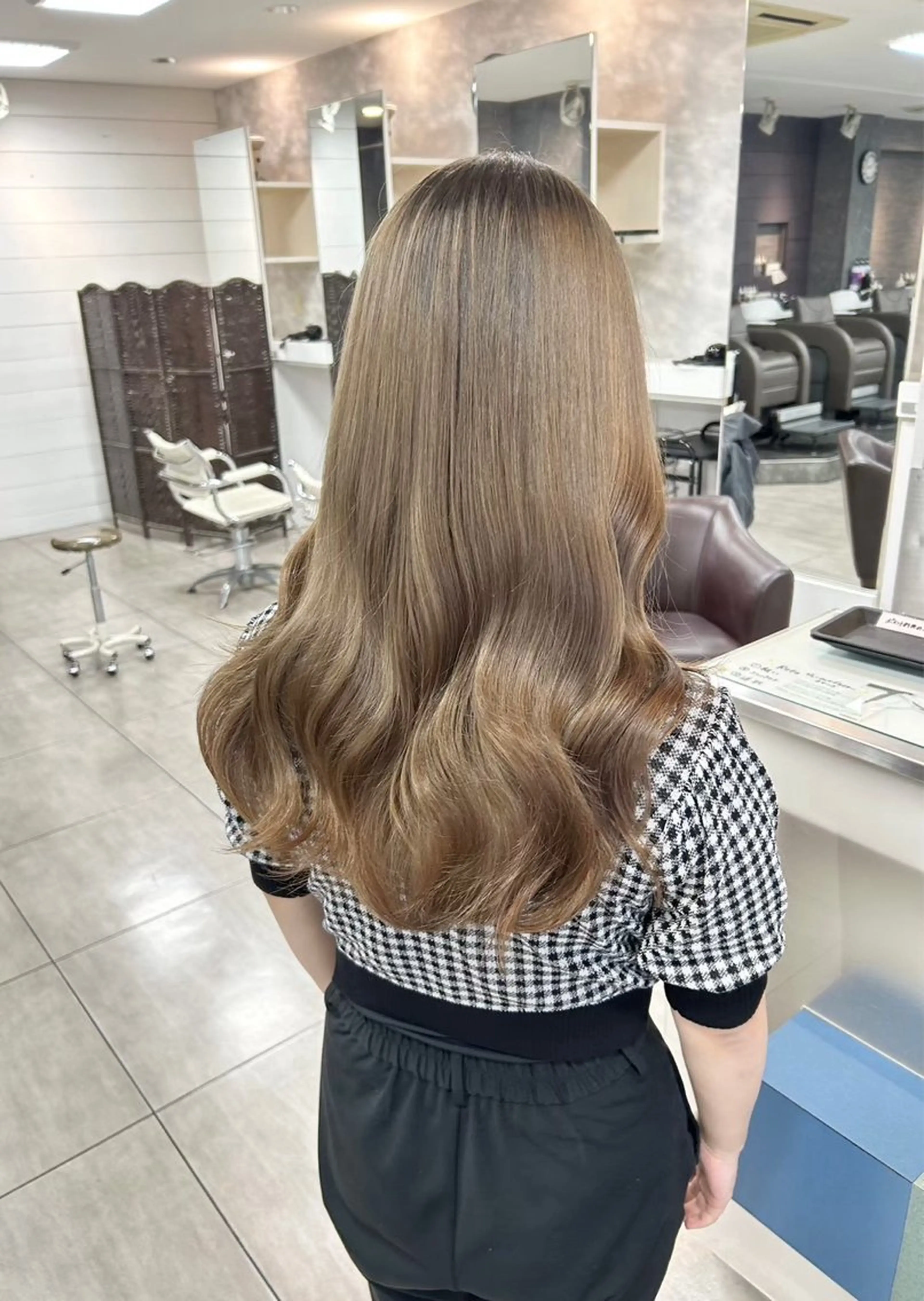 ロング カラー ヘアカラー 🎀艶カラー🎀 よしいあまねのヘアスタイル