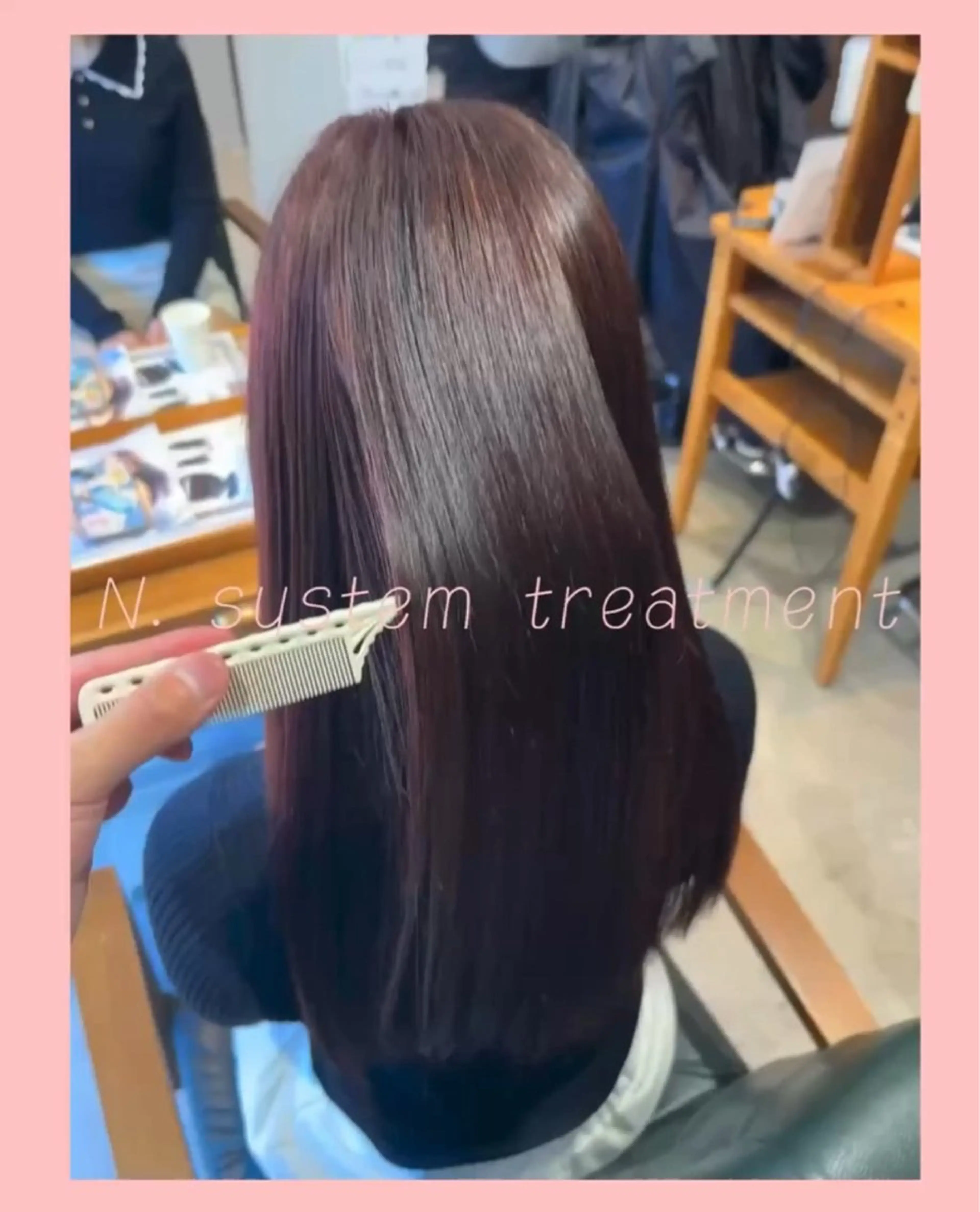 🌷トリートメントに満足のいかない方へ🌷透明感カラー＋【最高級】N.ケラリファイントリートメントの写真