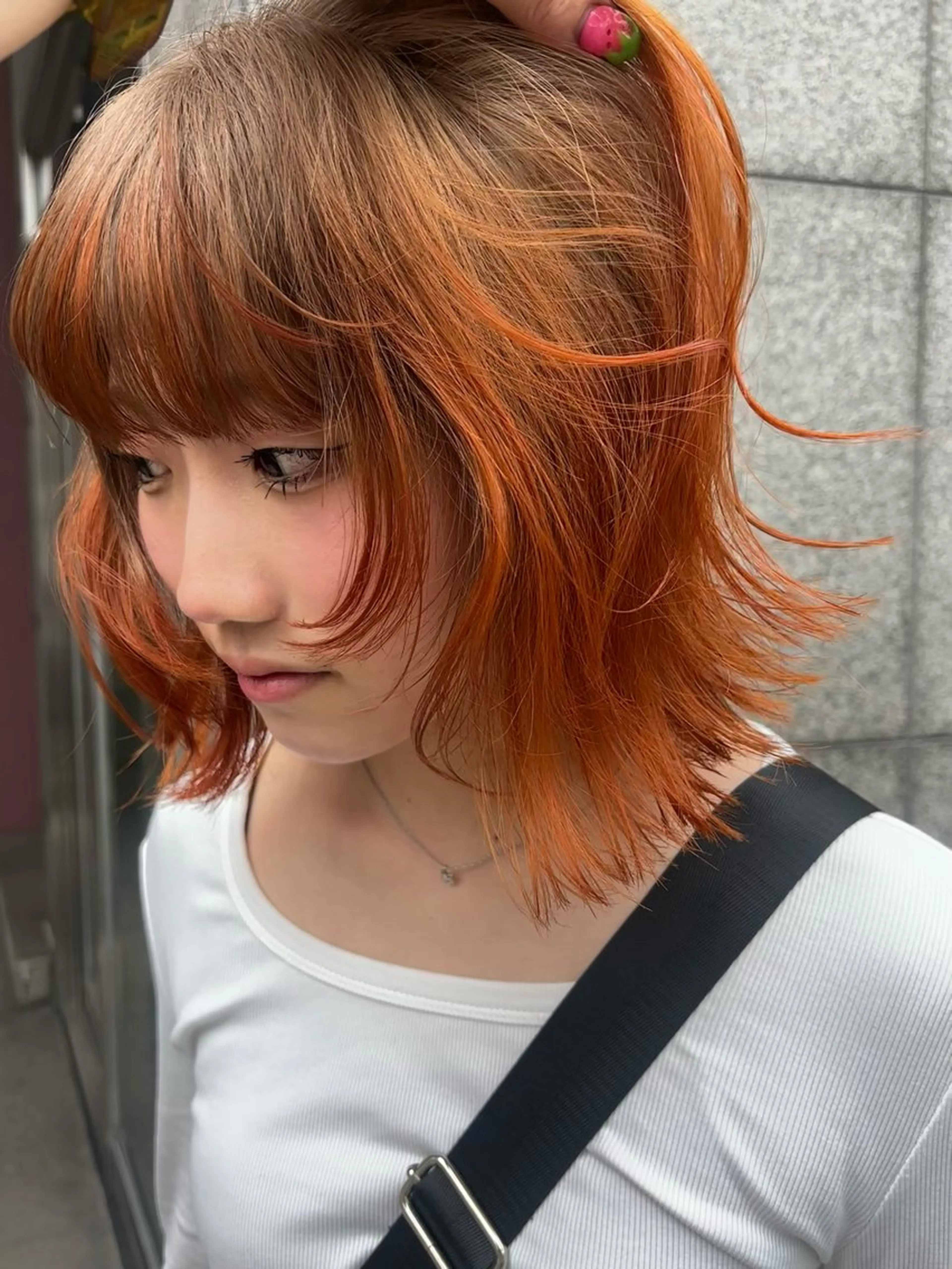 ショート カラー ヘアカラー ⭐︎ハイトーン /レイヤー✩momoのヘアスタイル
