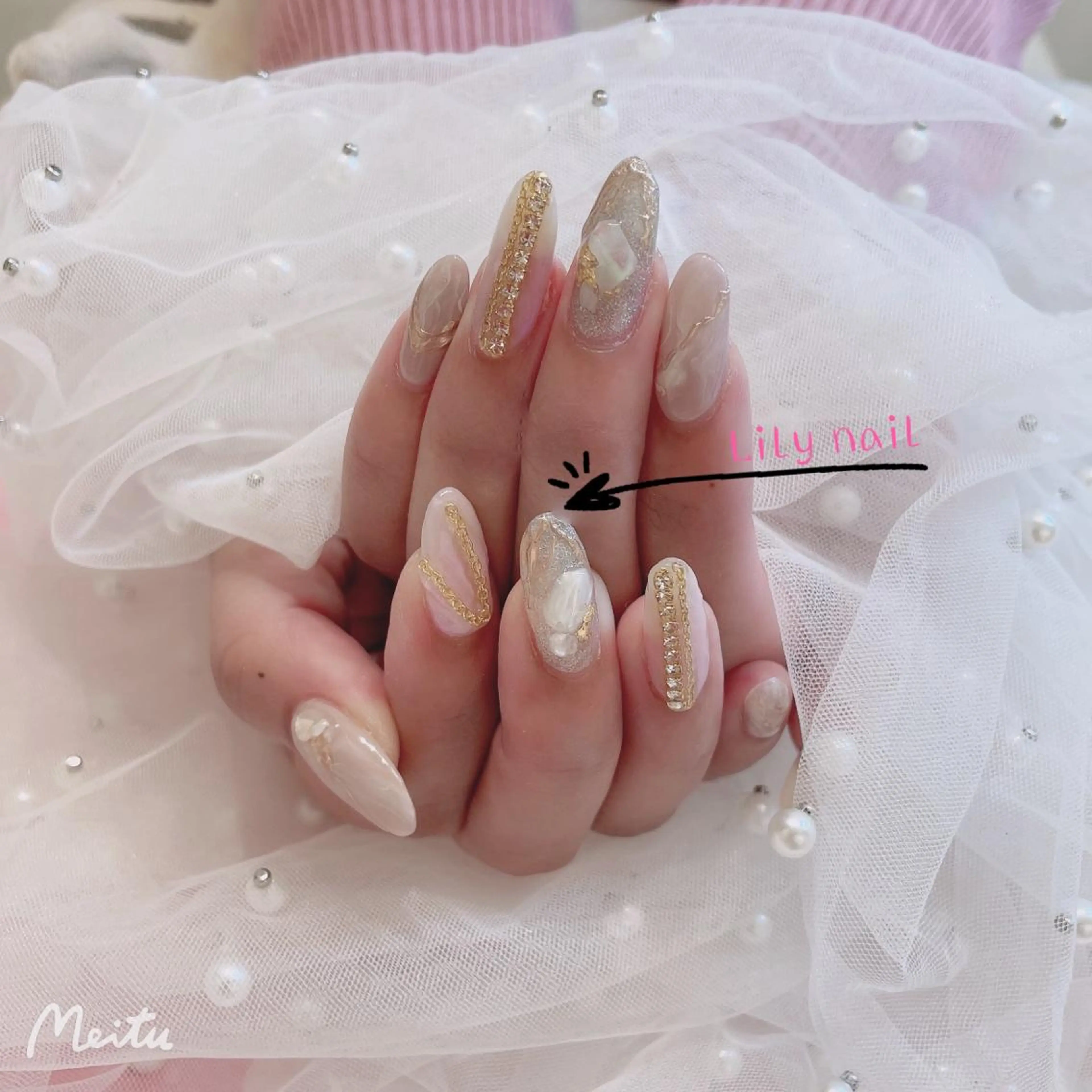 ネイル ネイルチップ nail Lilyのネイルデザイン