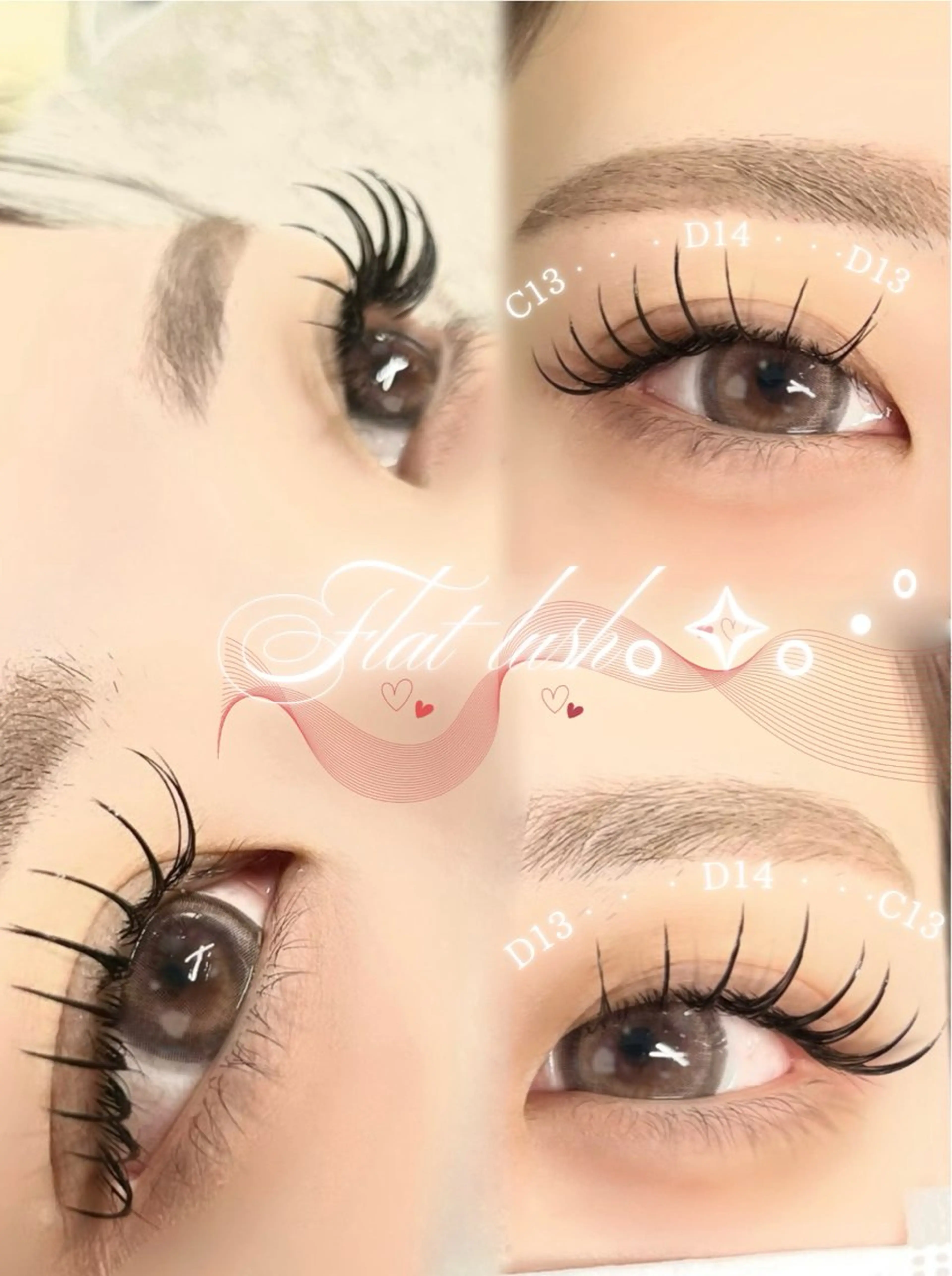 マツエク・マツパ Lucia NEXT 大石のマツエク・マツパデザイン