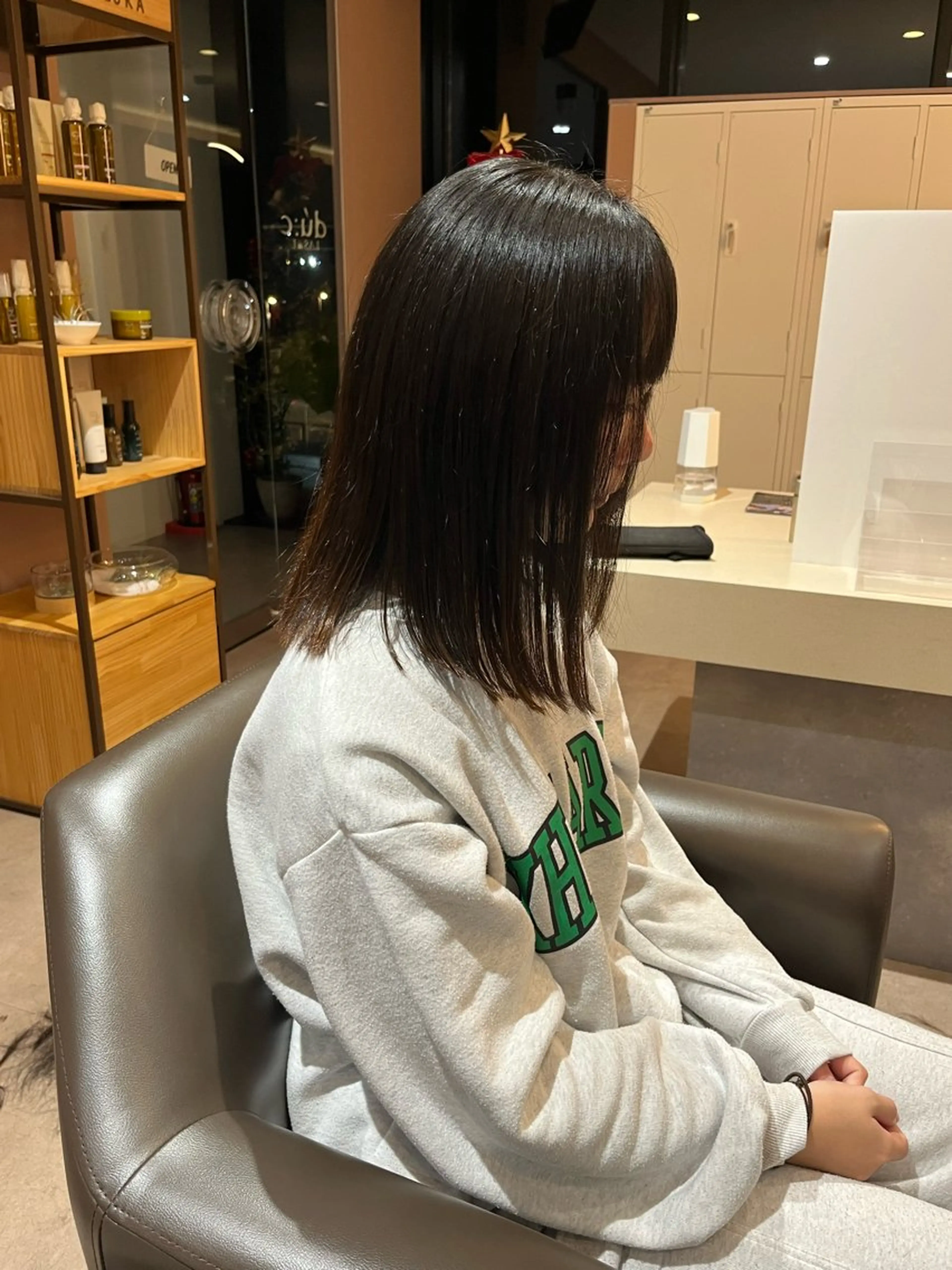 ミディアム カット 坂本 翔のヘアスタイル