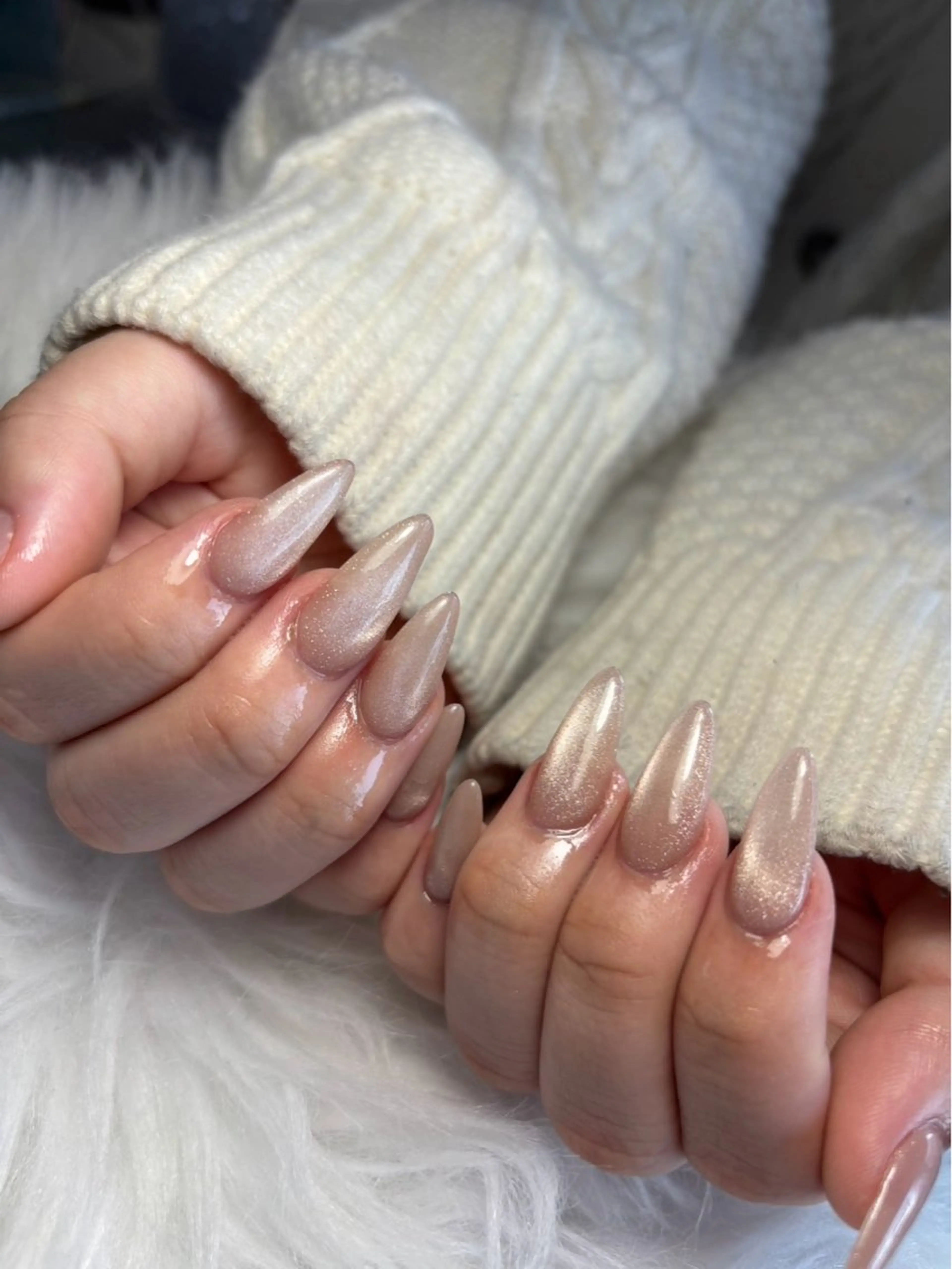 セミロング ハンドネイル nail salon an-SEPT.のネイルデザイン