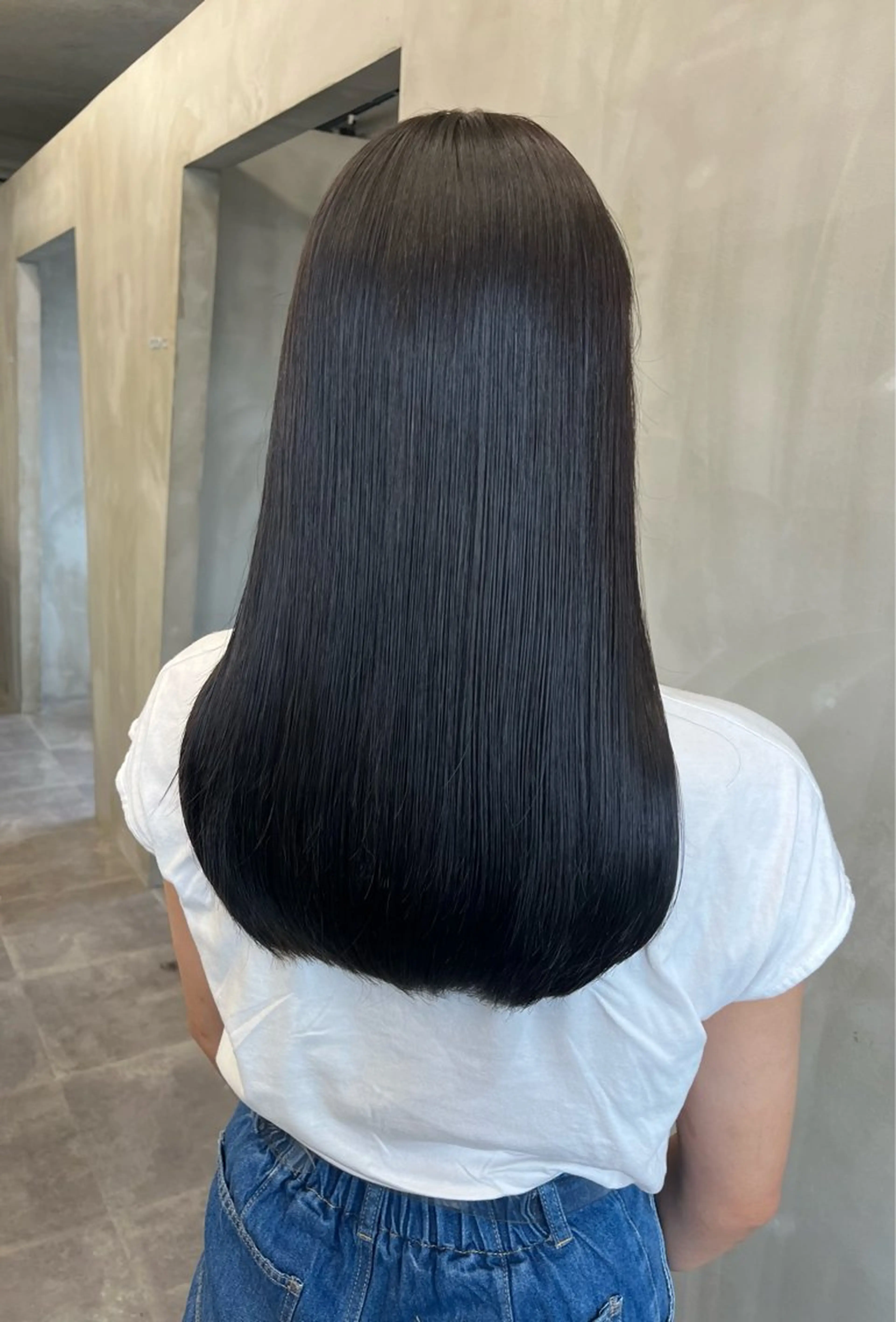 🍂🎃ミニモ特別価格🎃🍂【new open限定】カット➕髪質改善カラーの写真