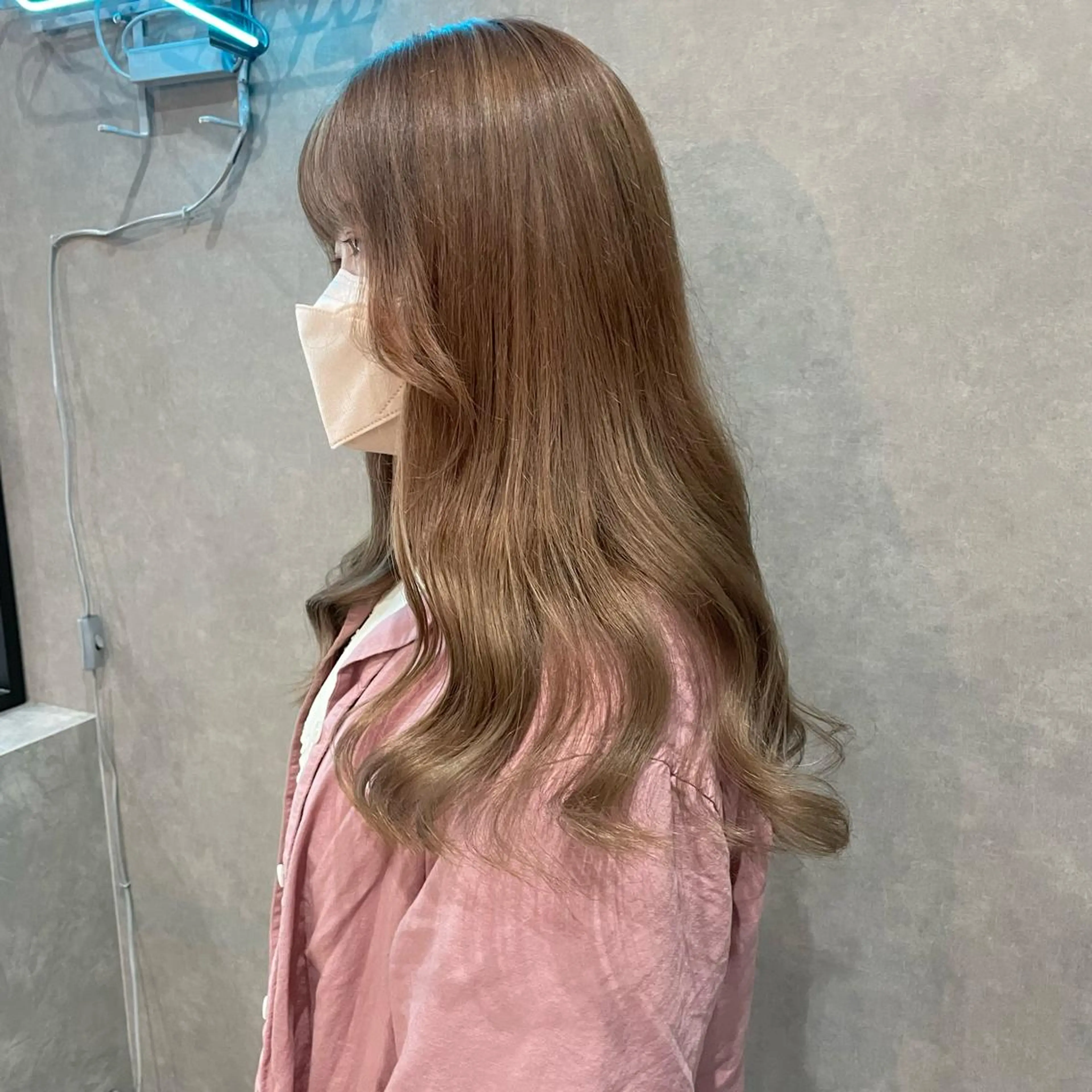 ロング カラー はちすか るかのヘアスタイル