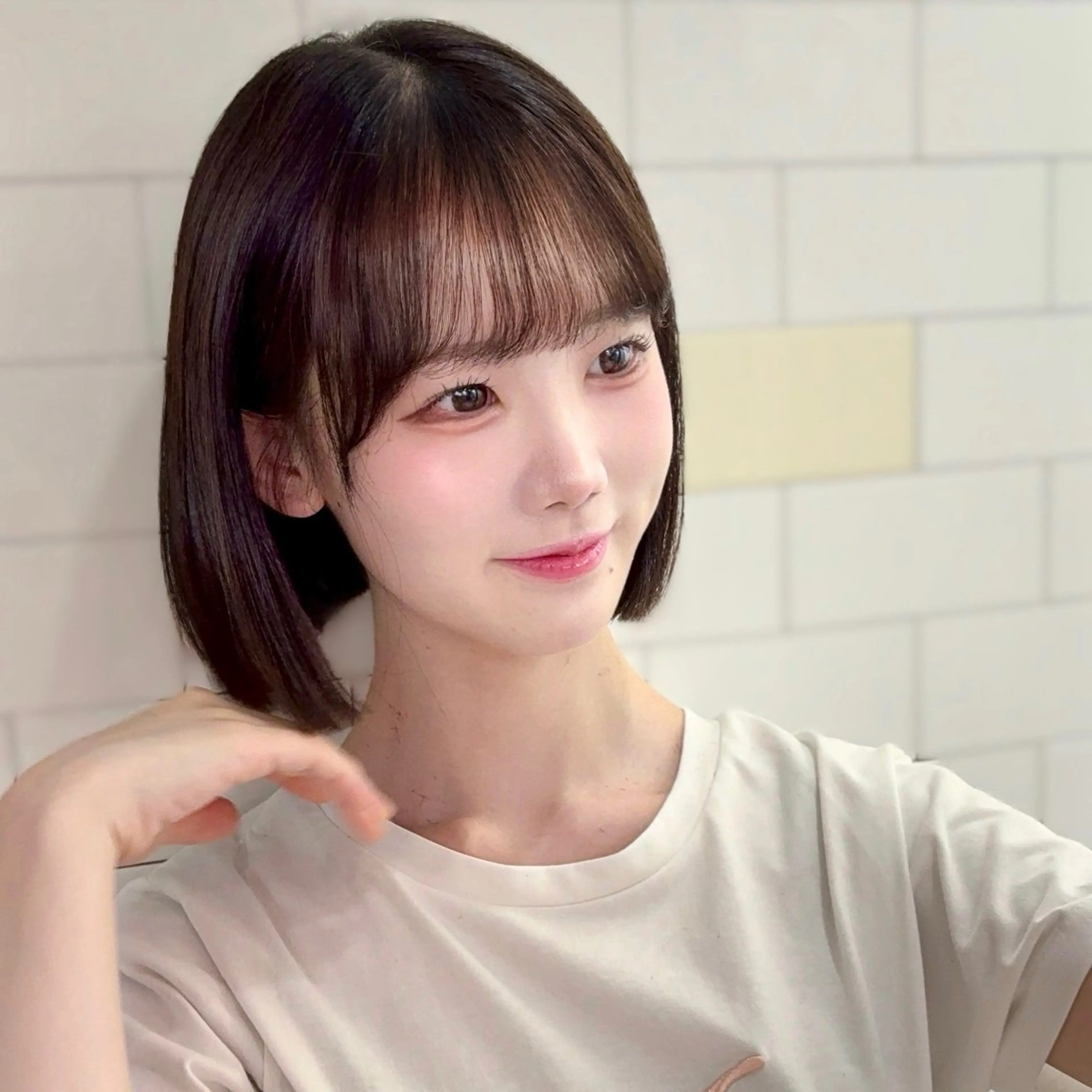 ショート そ にのヘアスタイル