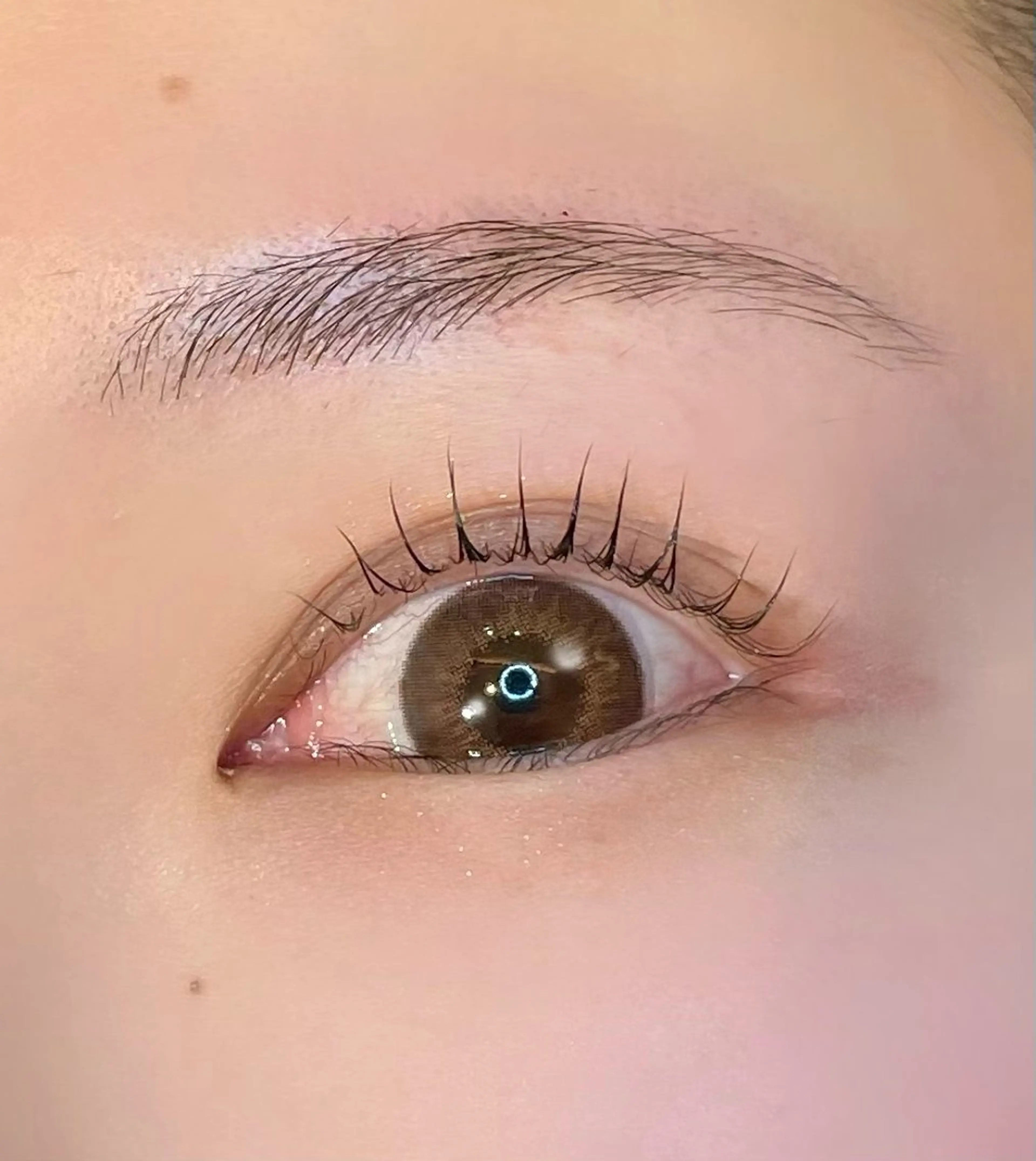 マツエク・マツパ マツパ 似合わせまつパ× 透け感カラー/ゆりのヘアスタイル