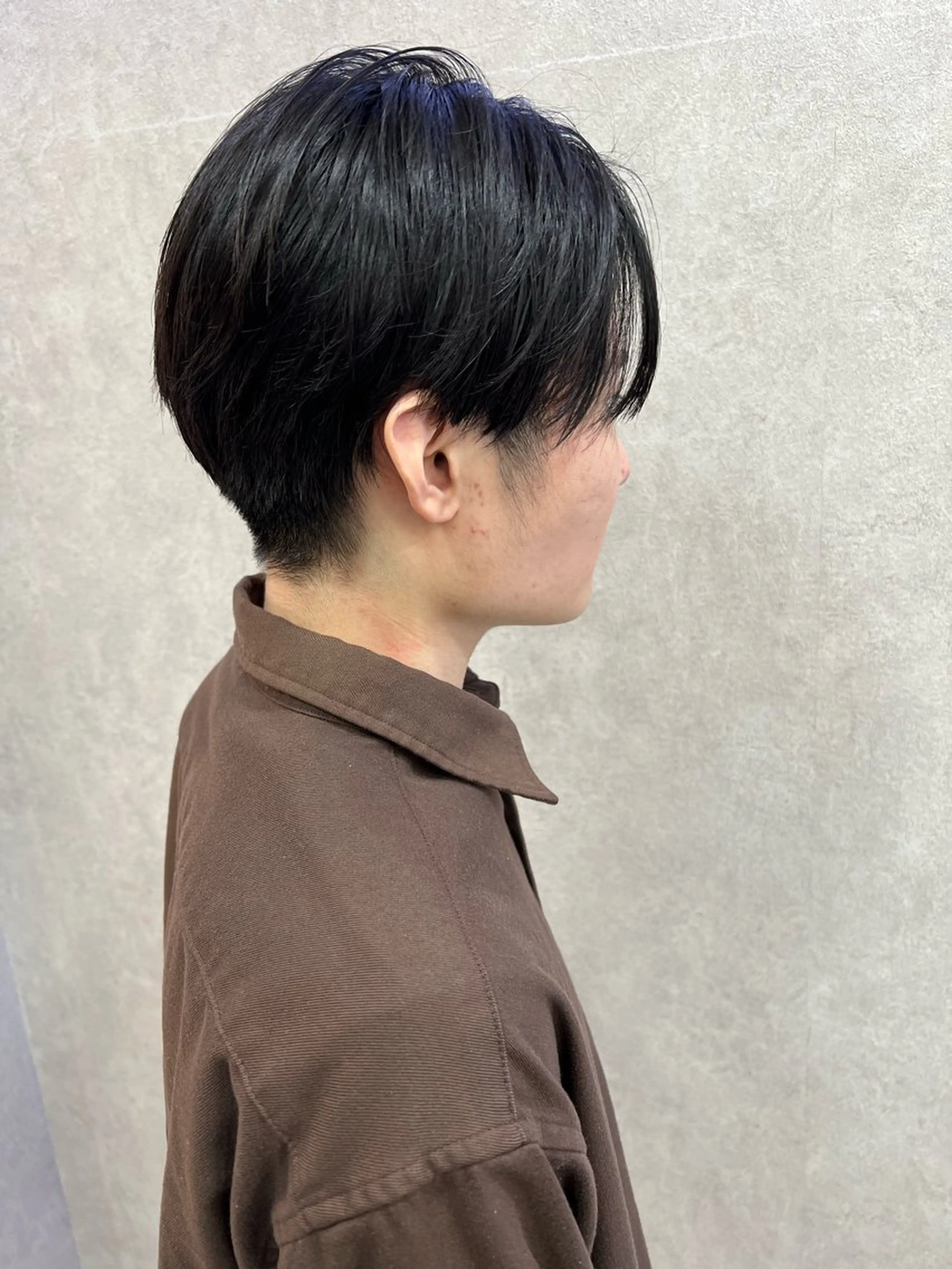 ミディアム メンズ センターパート 🐝Haney .haruka🐝のヘアスタイル